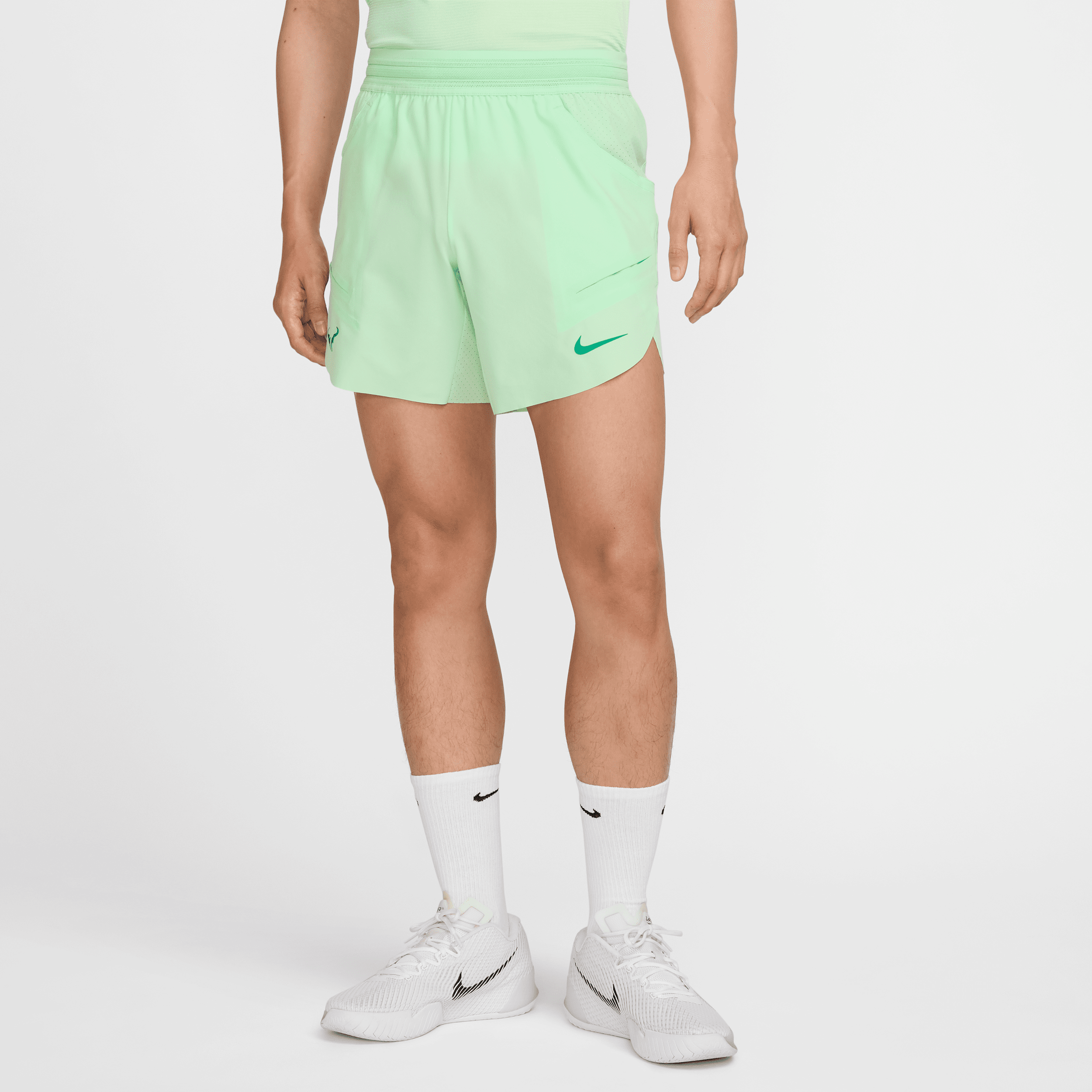 Nike Rafa Men's Dri-fit Adv 7" Tennis Shorts In Green
