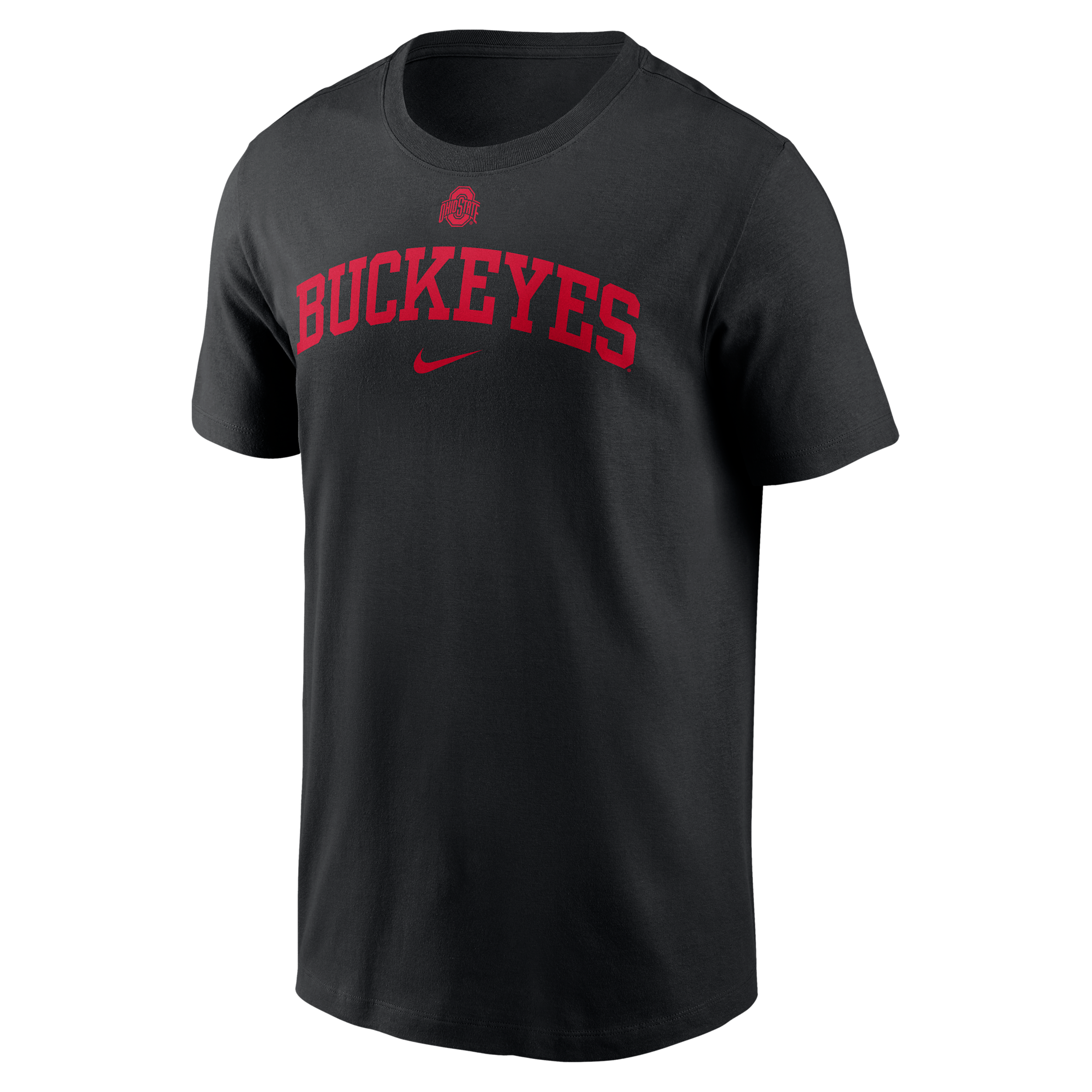 Ohio State Academic Arch Nike Men's College T-Shirt in Black | N19900AOH-7PJ