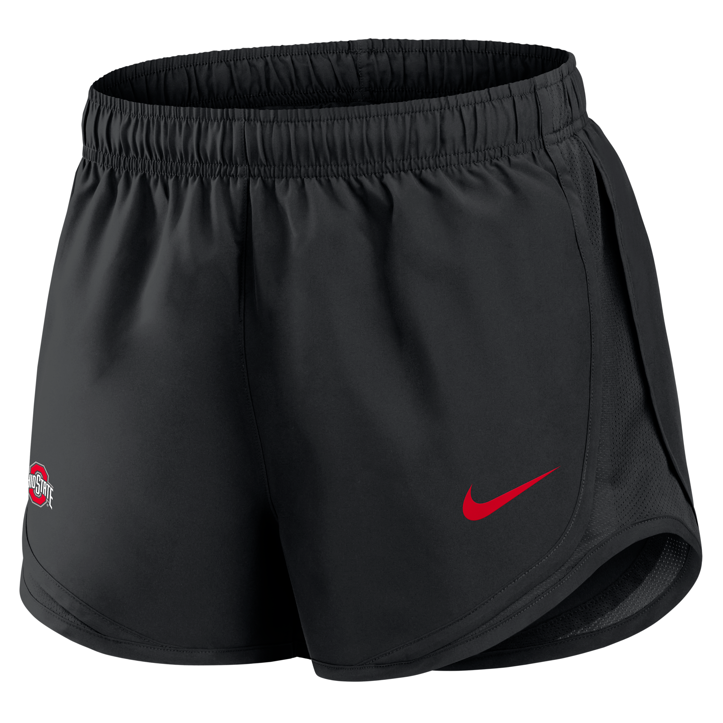 Ohio State Tempo Nike Women's Dri-FIT College Shorts in Black | 04PK00AOH-FN8