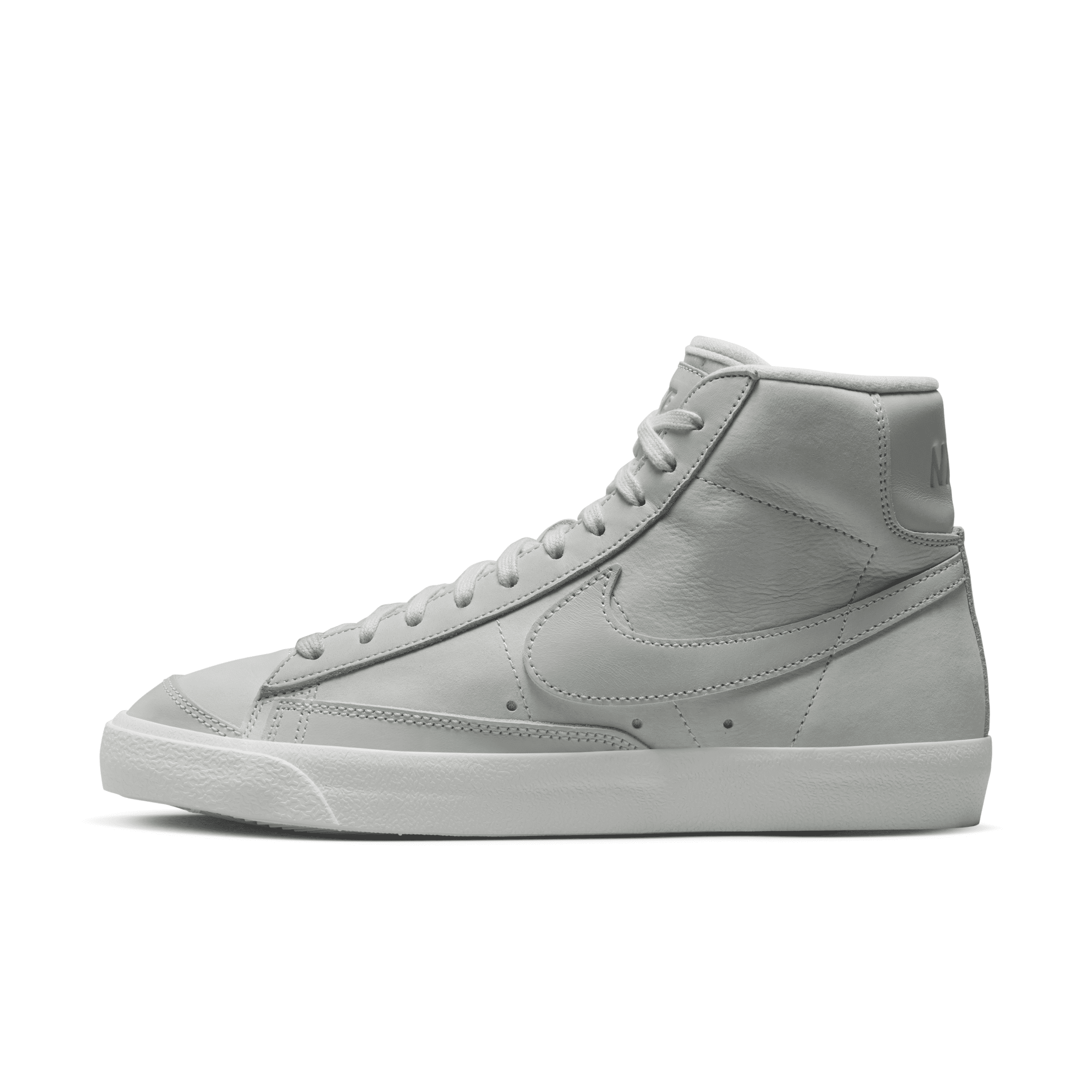 Nike Women's Blazer Mid Premium Shoes In Grey