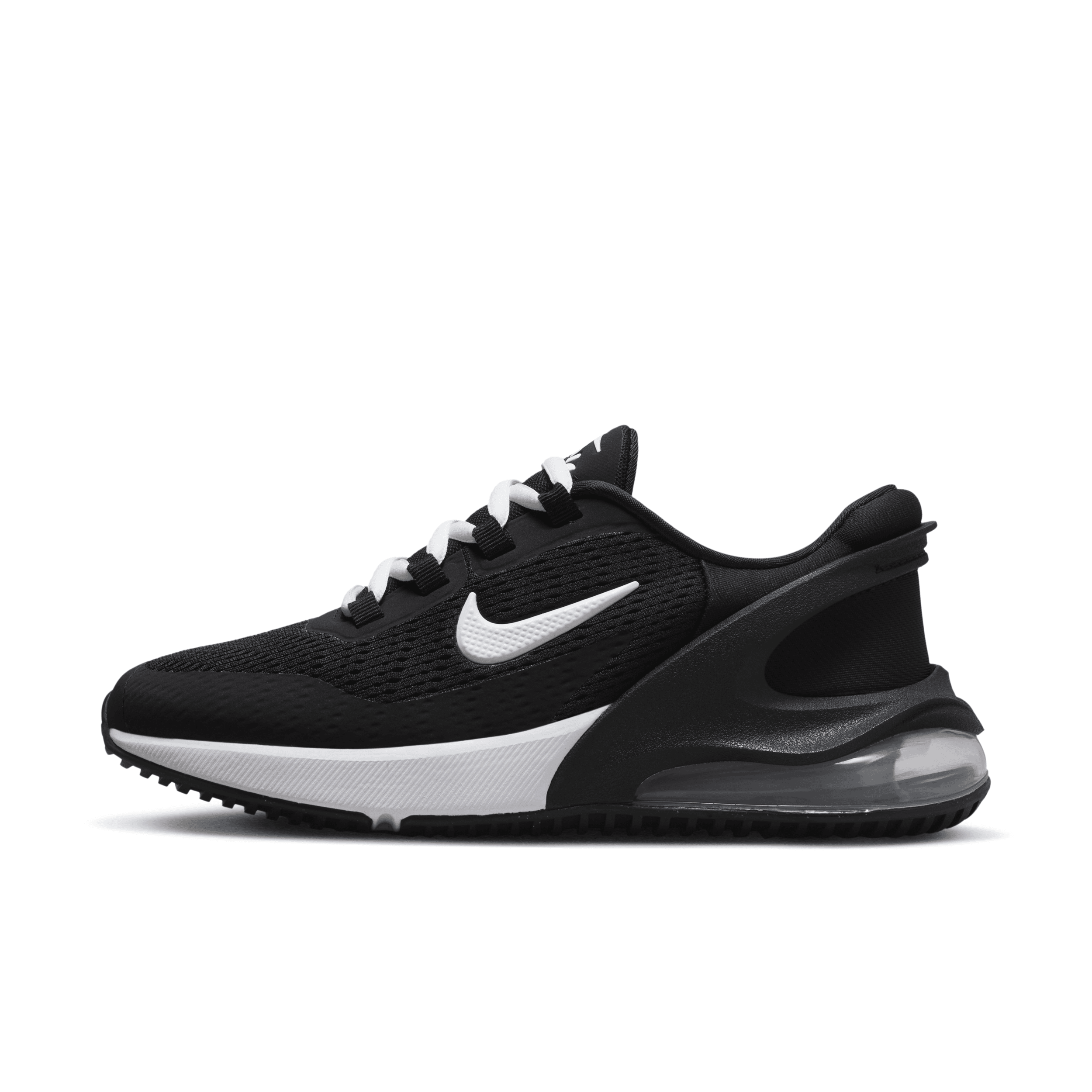 Nike Air Max 270 Go Big Kids' Easy On/off Shoes In Black
