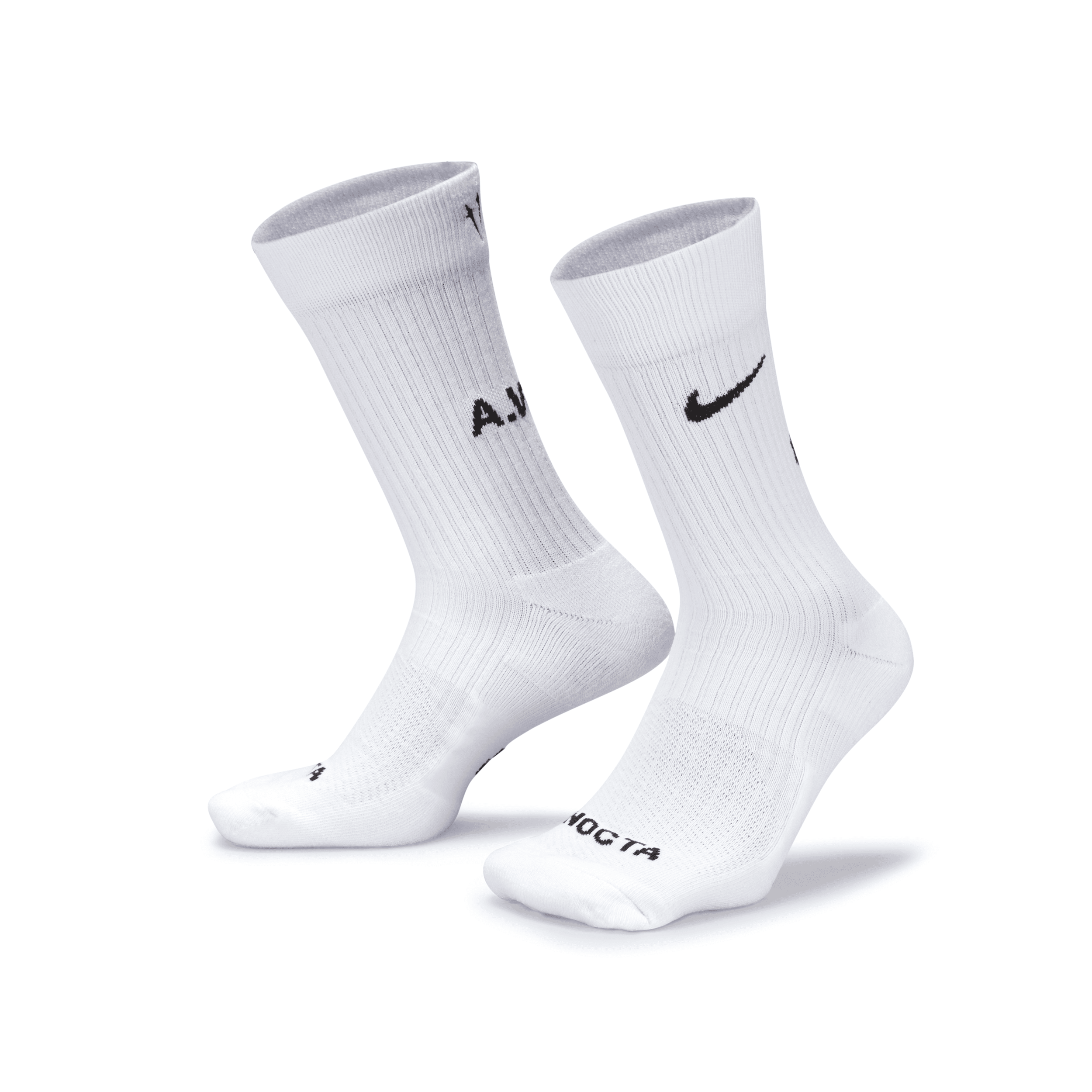 Nike Unisex Nocta Crew Socks (3 Pairs) In White