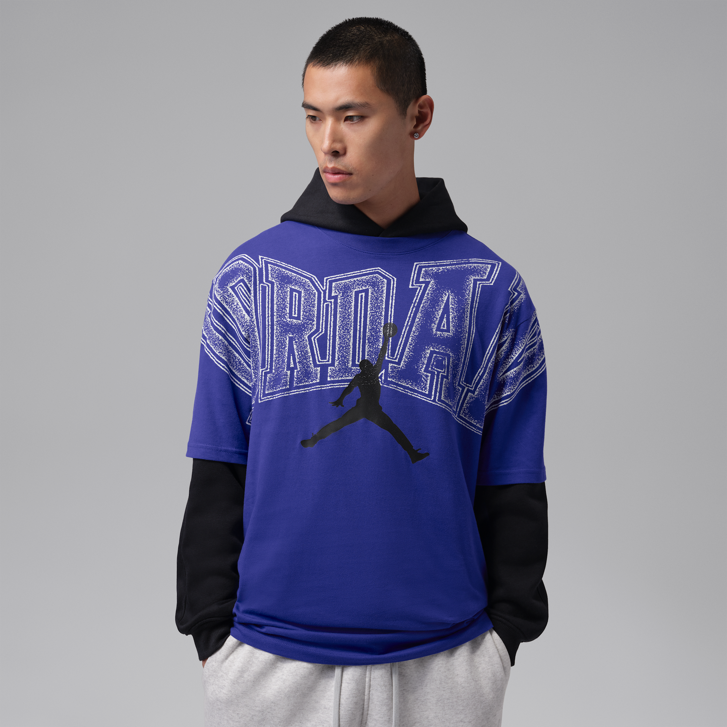 Men's Jordan Graphic T-Shirt in Blue | IQ0708-432
