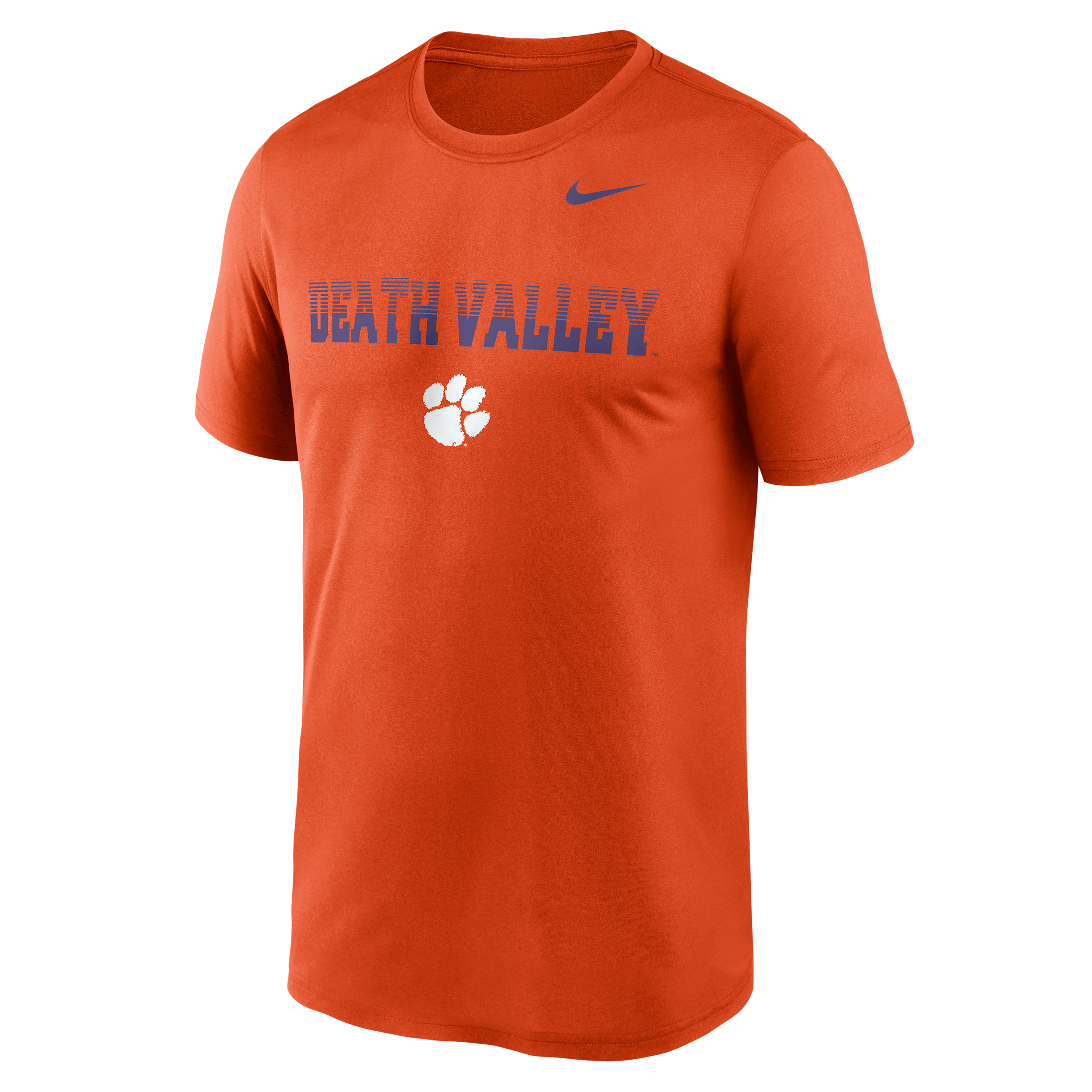 Clemson Primetime Kinetic Mantra Legend Nike Men's Dri-FIT College T-Shirt in Orange | NKGK89MCLN-XP8