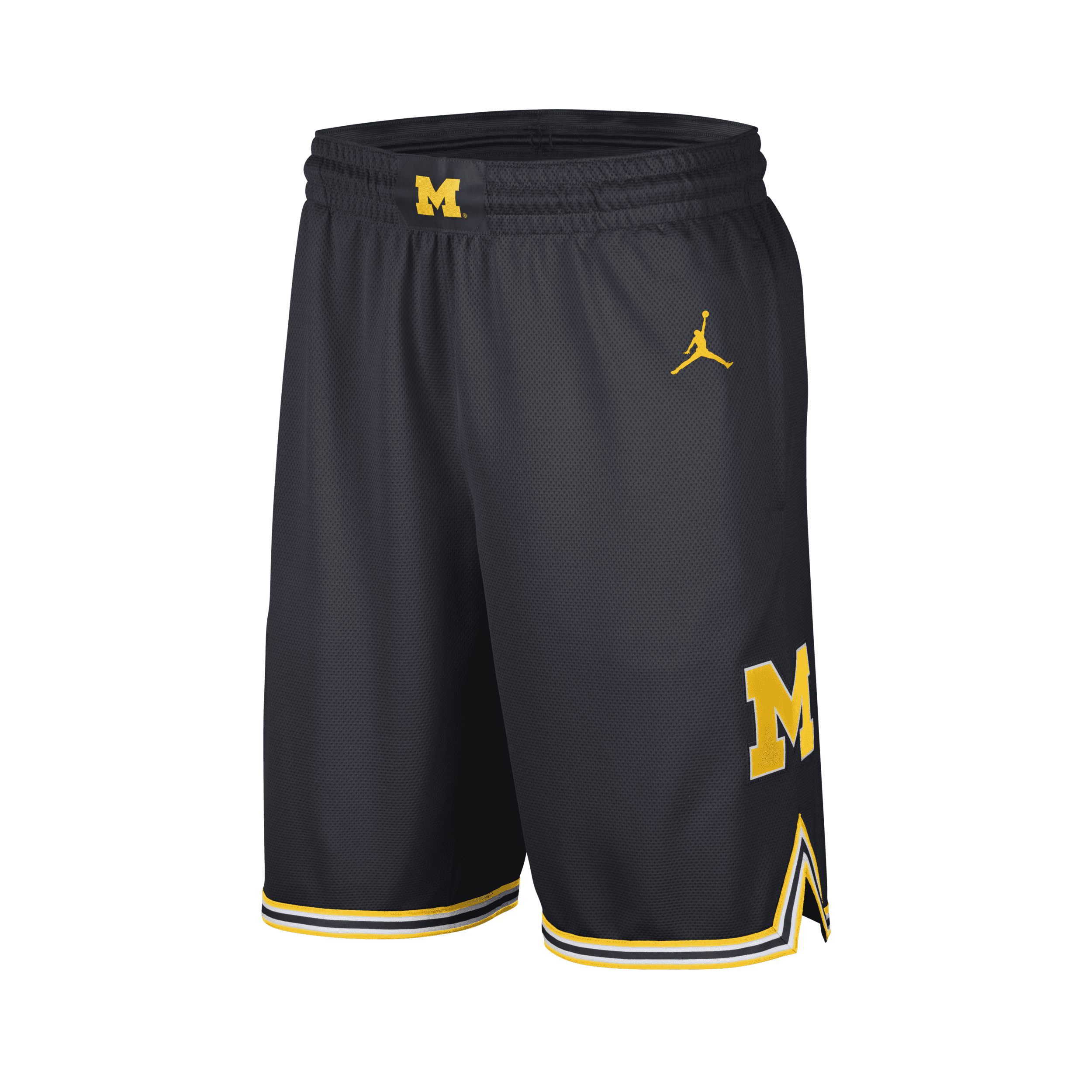Jordan Men's  College (michigan) Replica Basketball Shorts In Blue