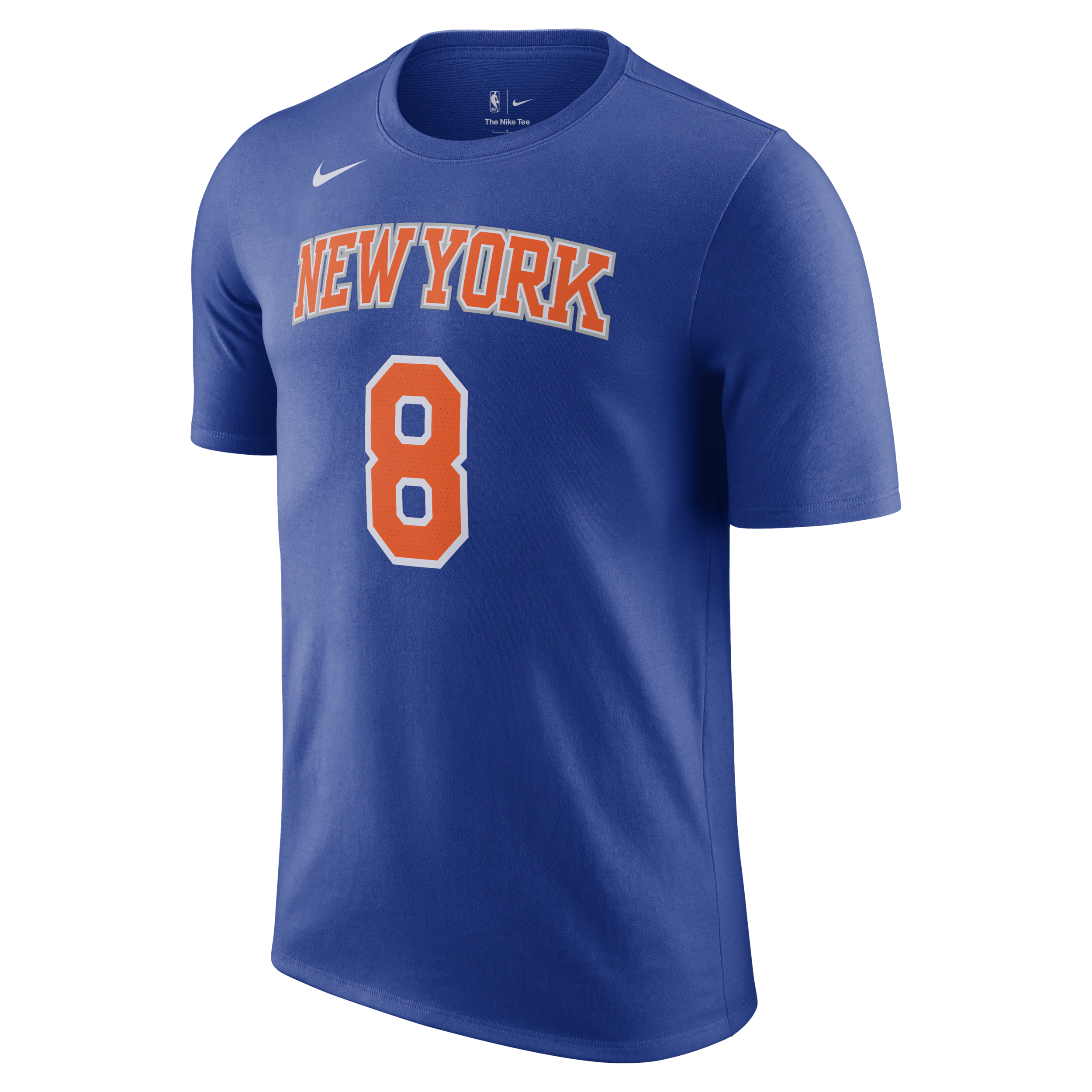 Nike New York Knicks  Men's Nba T-shirt In Blue