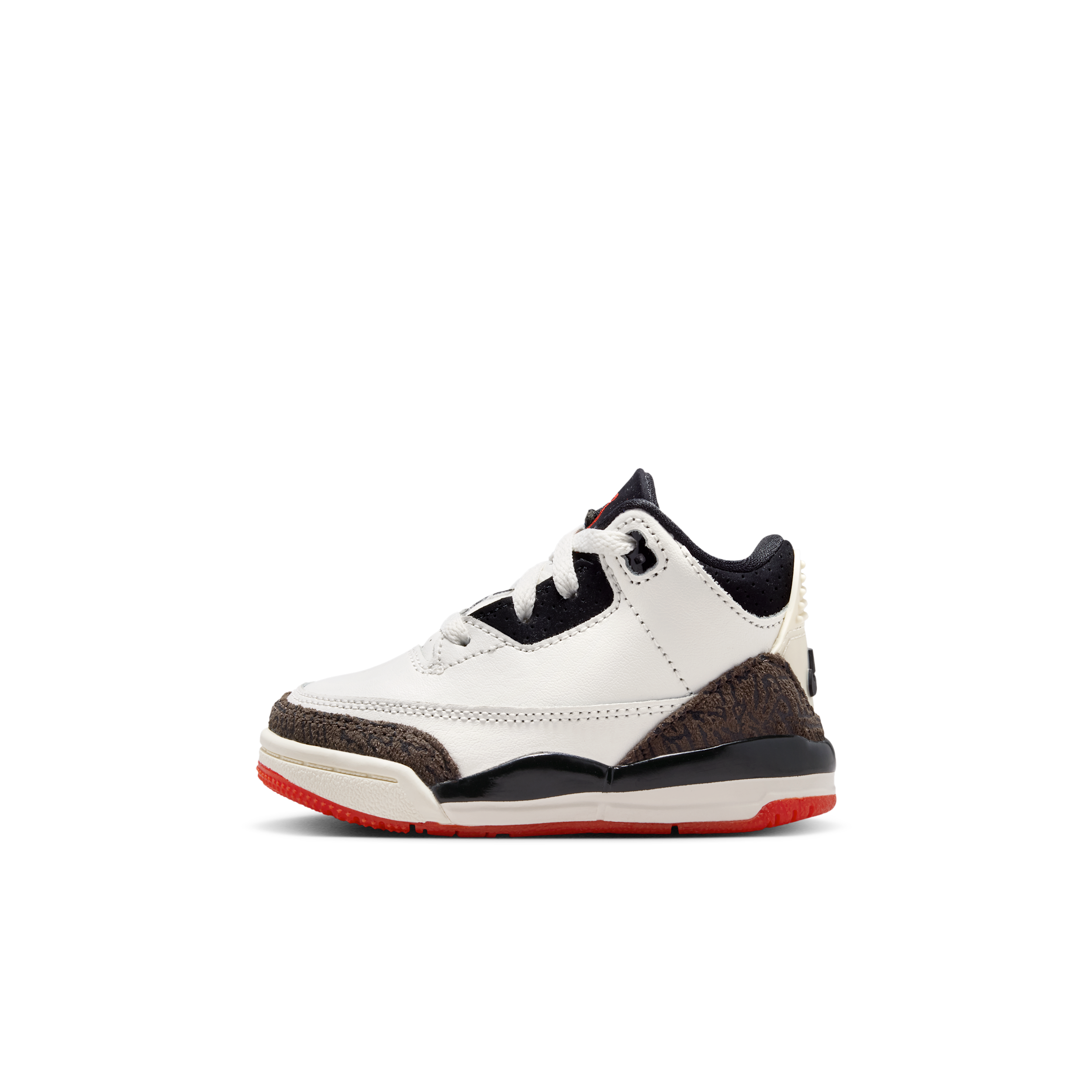 Jordan Boys Retro 3 - Boys' Toddler Basketball Shoes - White / Black / Tan Size 6.0