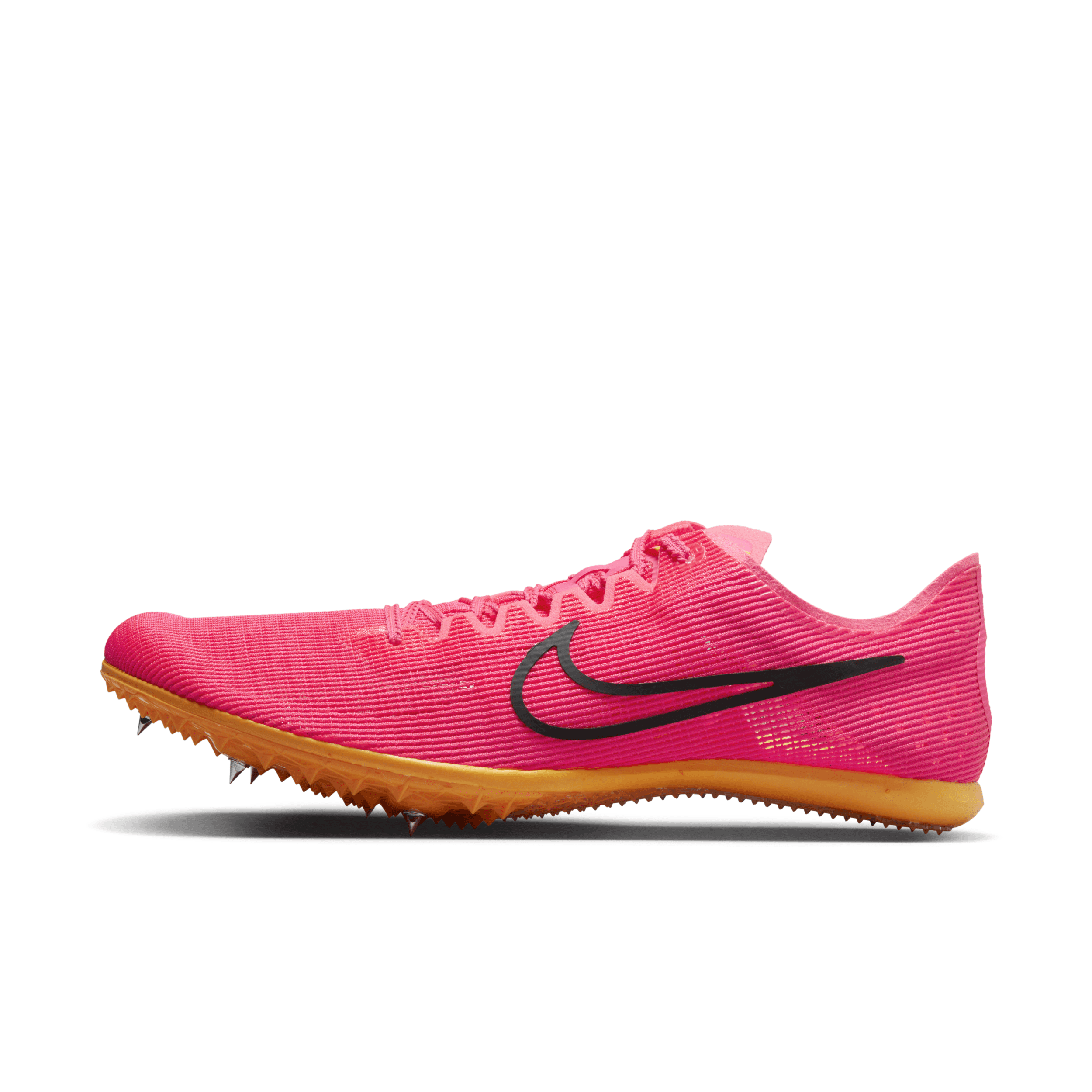 Nike Men's Zoom Mamba 6 Track & Field Distance Spikes In Pink