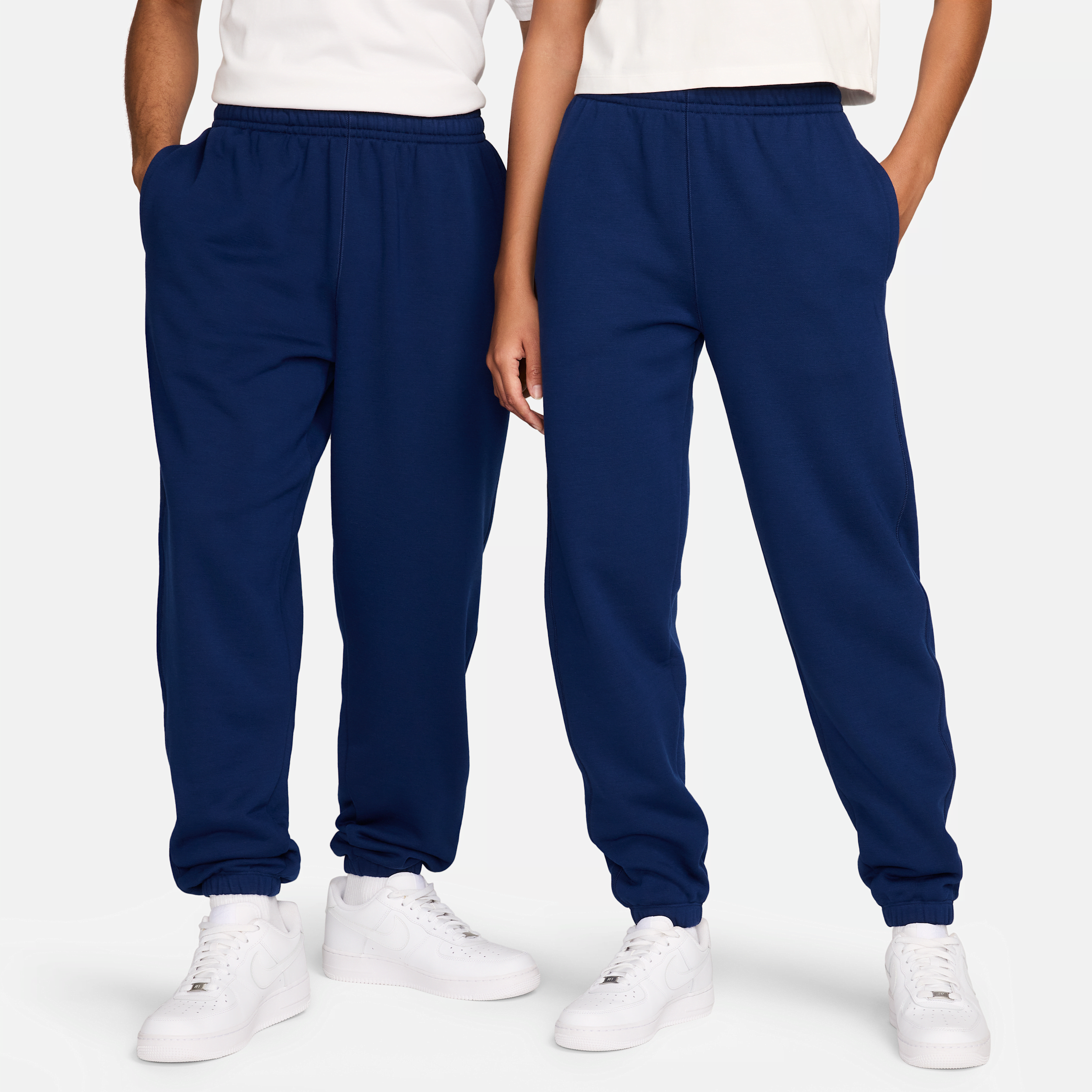 Nike Unisex Wool Classics Fleece Pants In Blue