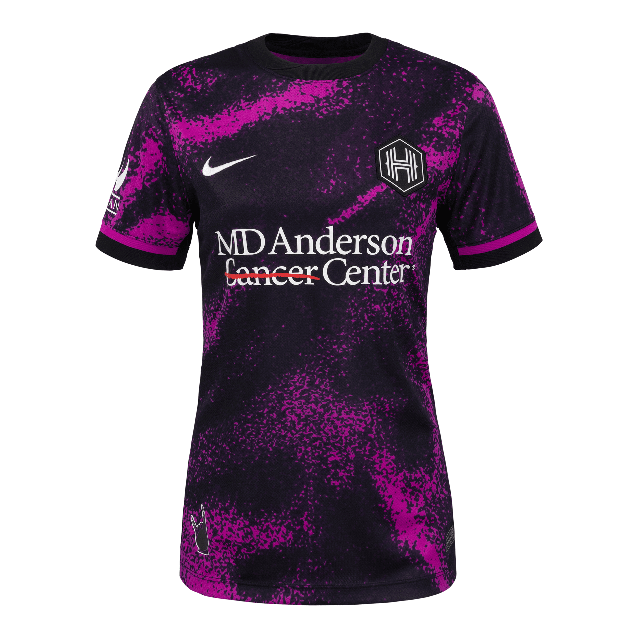 Nike Houston Dash 2025 Stadium Away Women's Dri-fit Nwsl Replica Jersey In Purple