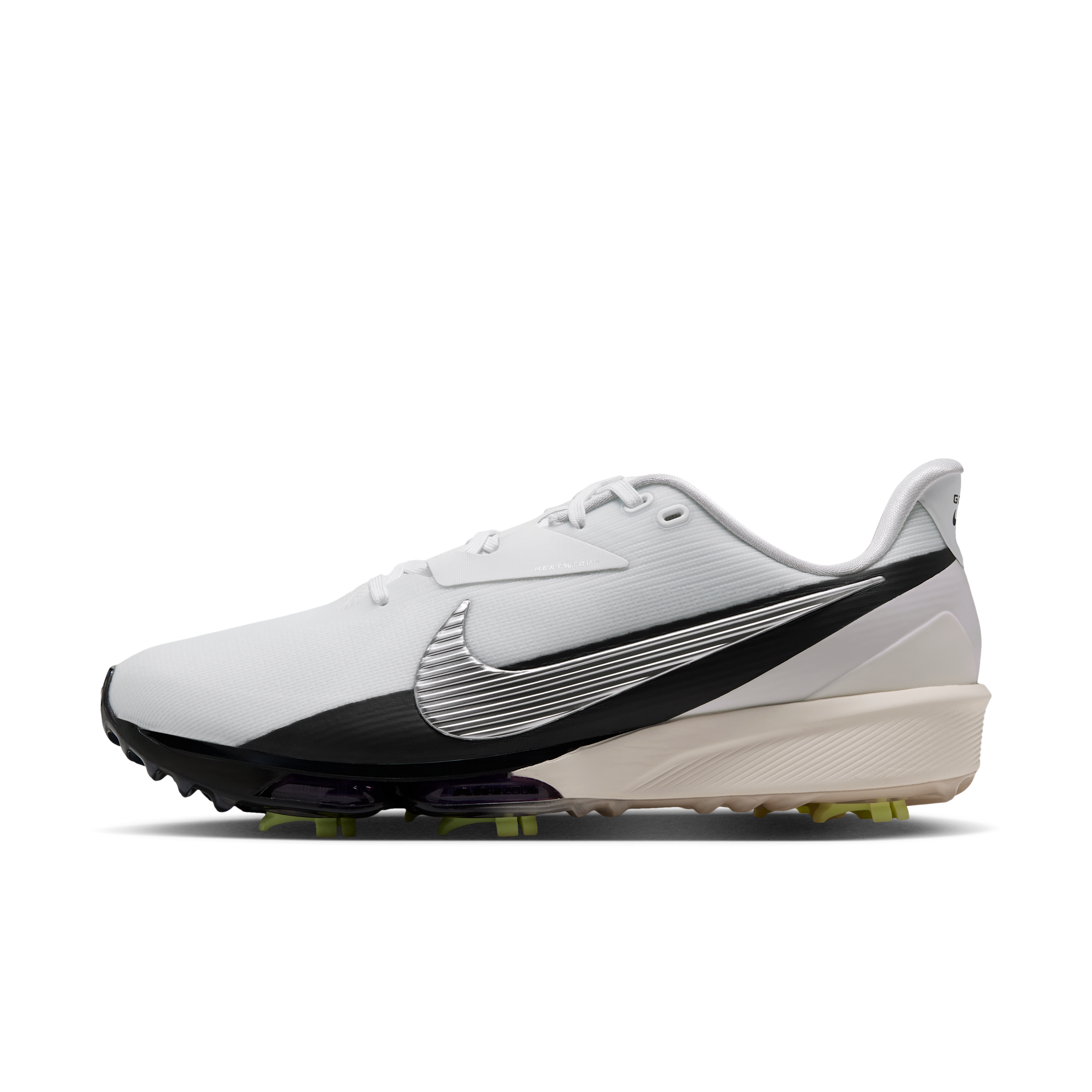 Nike Men's NEXT% TOUR 3 Golf Shoes in White | HV4699-105