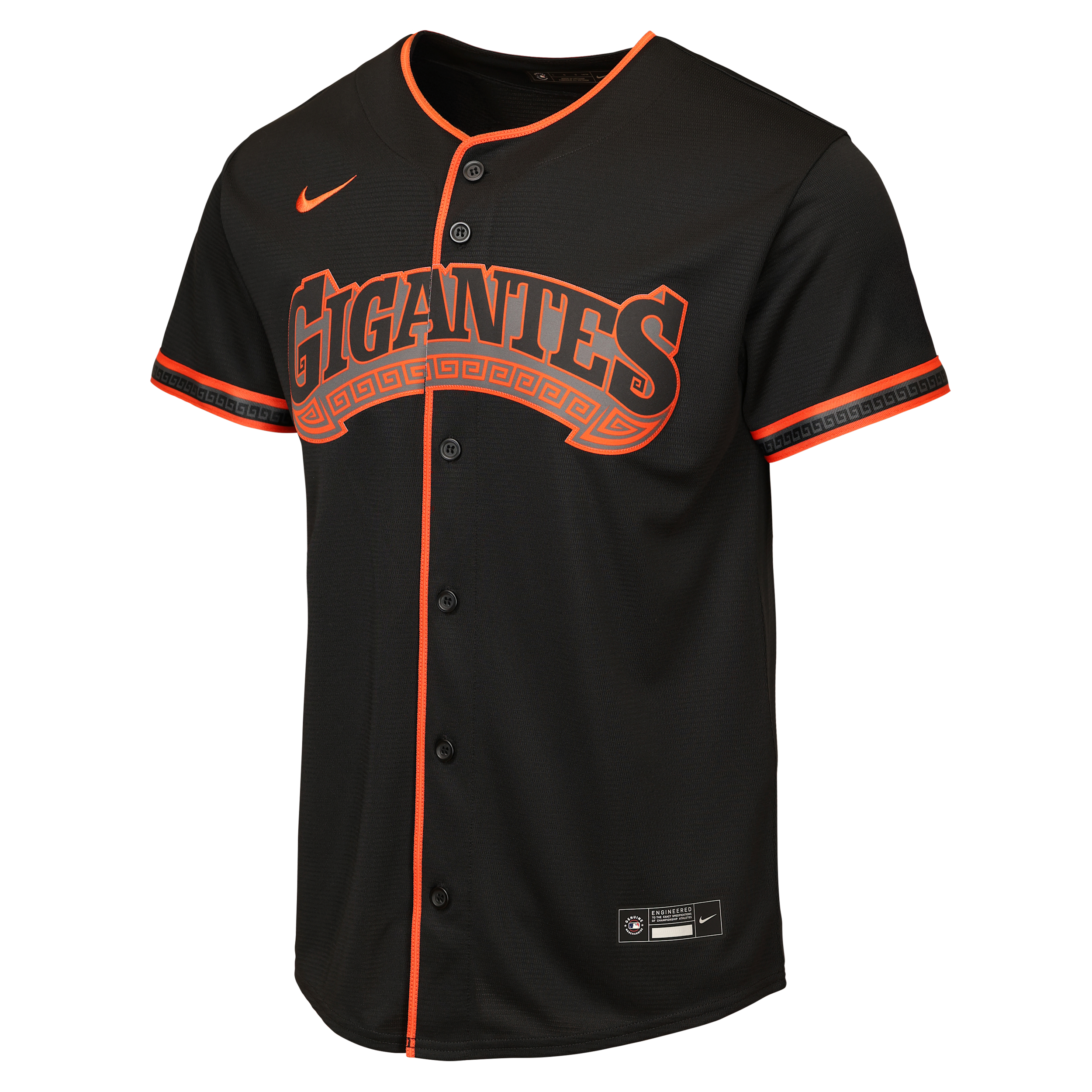 Nike Big Boys and Girls Jung Hoo Lee Black San Francisco Giants Alternate 2 Replica Jersey - Black