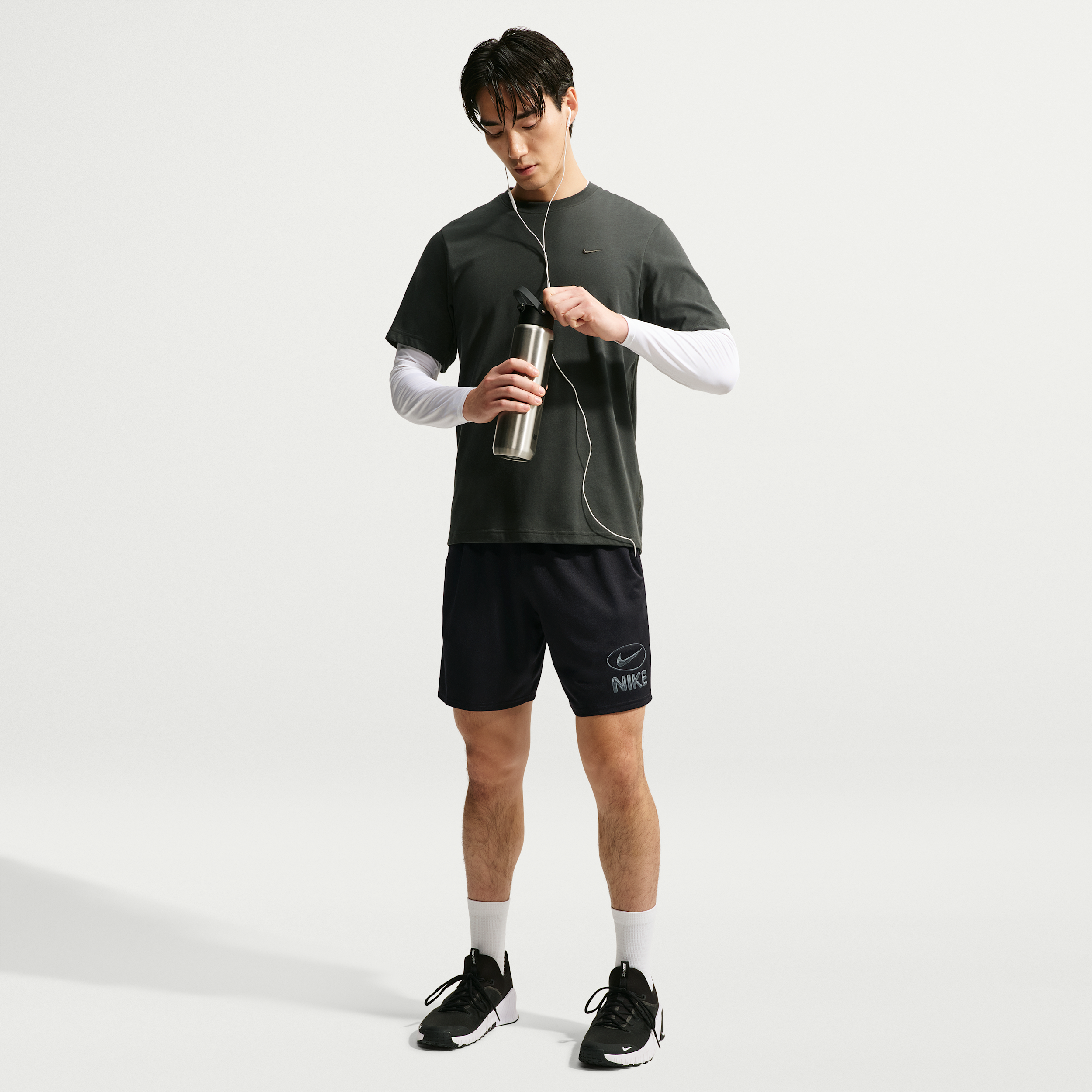 Nike Men's Flex Dri-FIT 7" Training Shorts in Black | IM5478-010