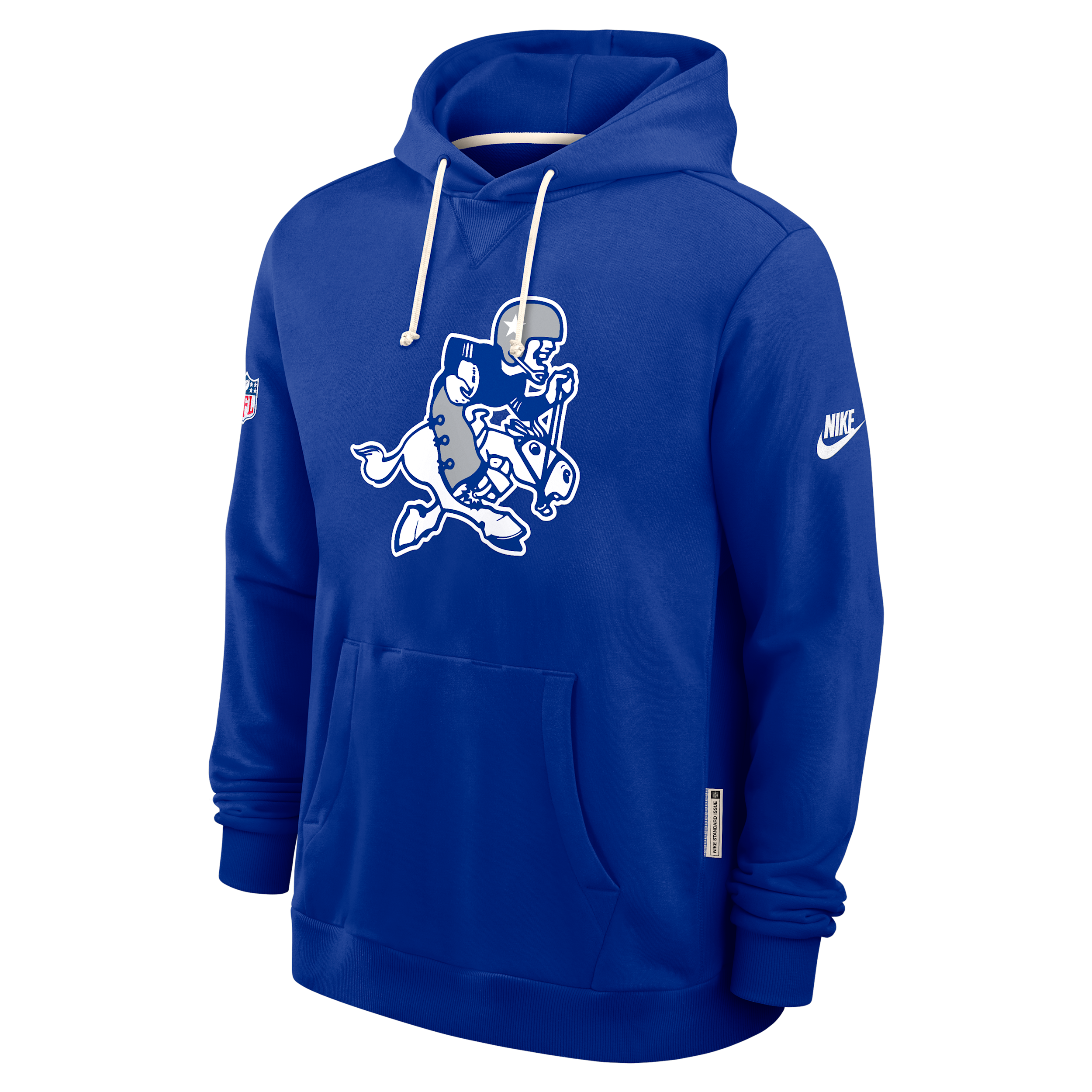 Nike Royal Dallas Cowboys Sideline Standard Issue Alt 2 Dri-fit Hoodie In Blue