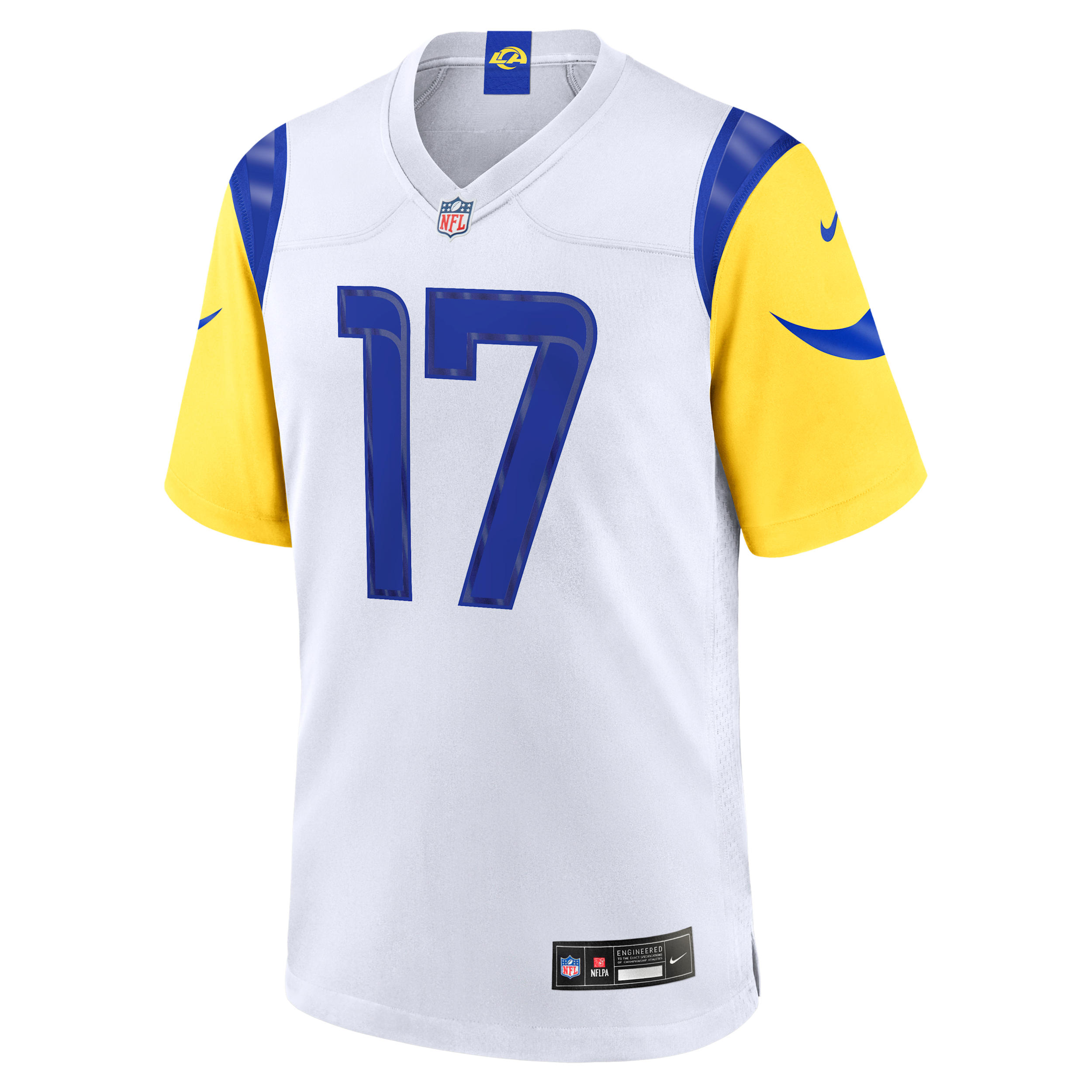 Davante Adams Los Angeles Rams Nike Men's NFL Game Jersey in White | 67NM0IUW9XF-ZQK