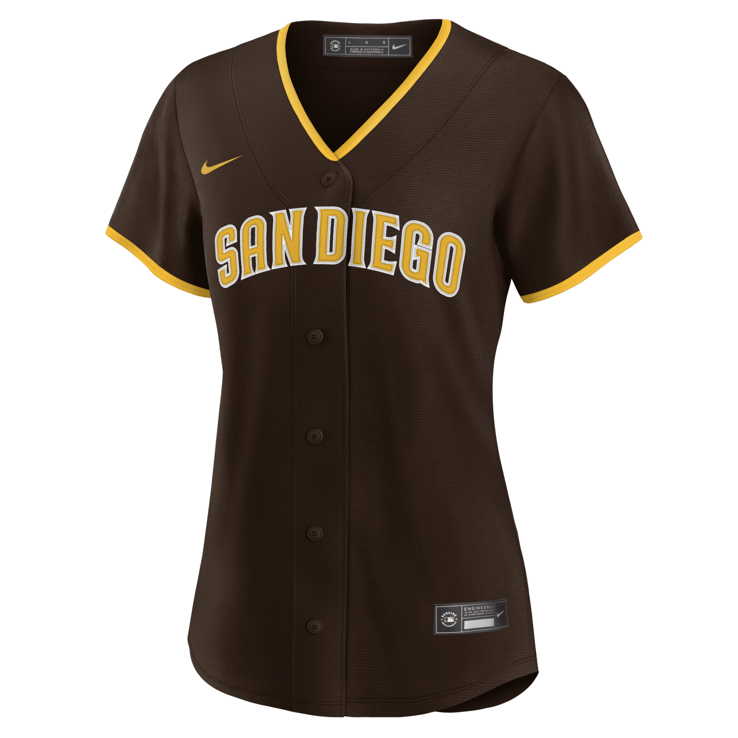 Nike Women's MLB San Diego Padres (Fernando Tatis Jr.) Replica Baseball Jersey in Brown | T773PYCHPY7-T23