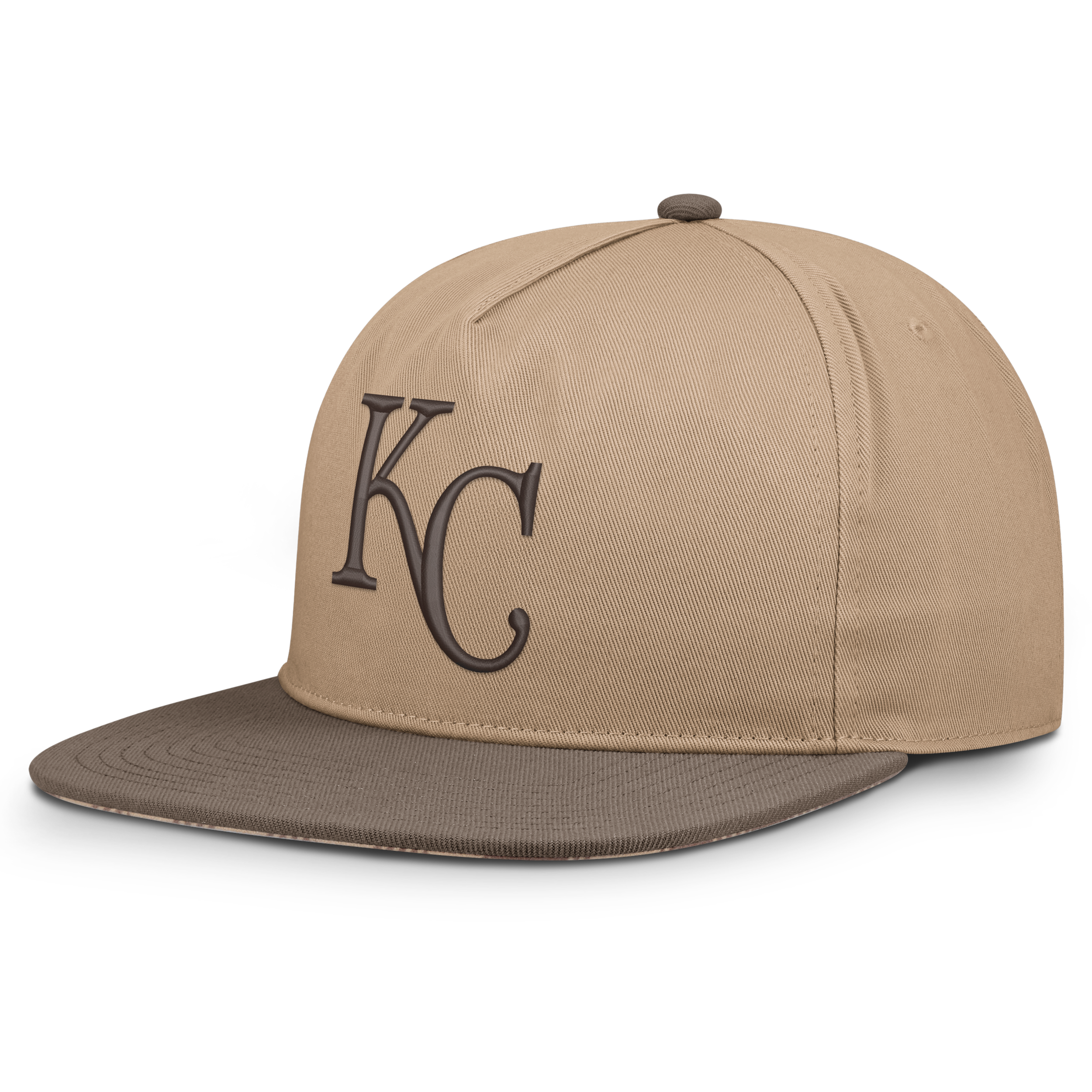 Nike Men's Light Brown Kansas City Royals Statement Adjustable Hat - Light Brown, Brown