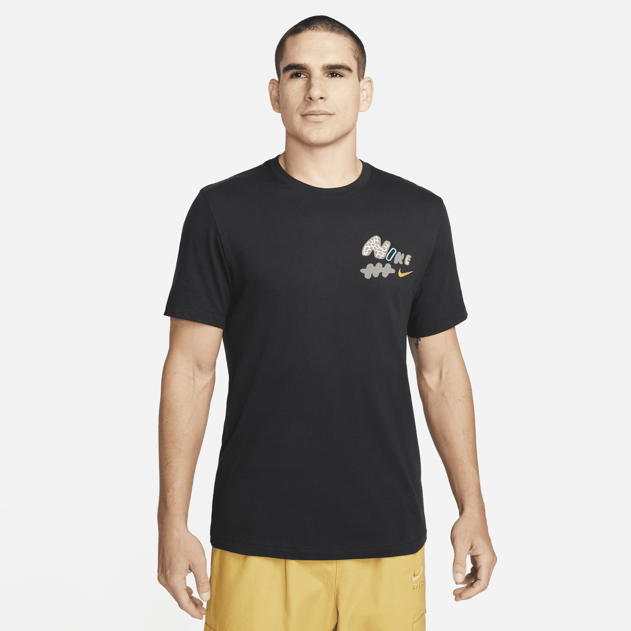 Nike Men's Football T-shirt In Black