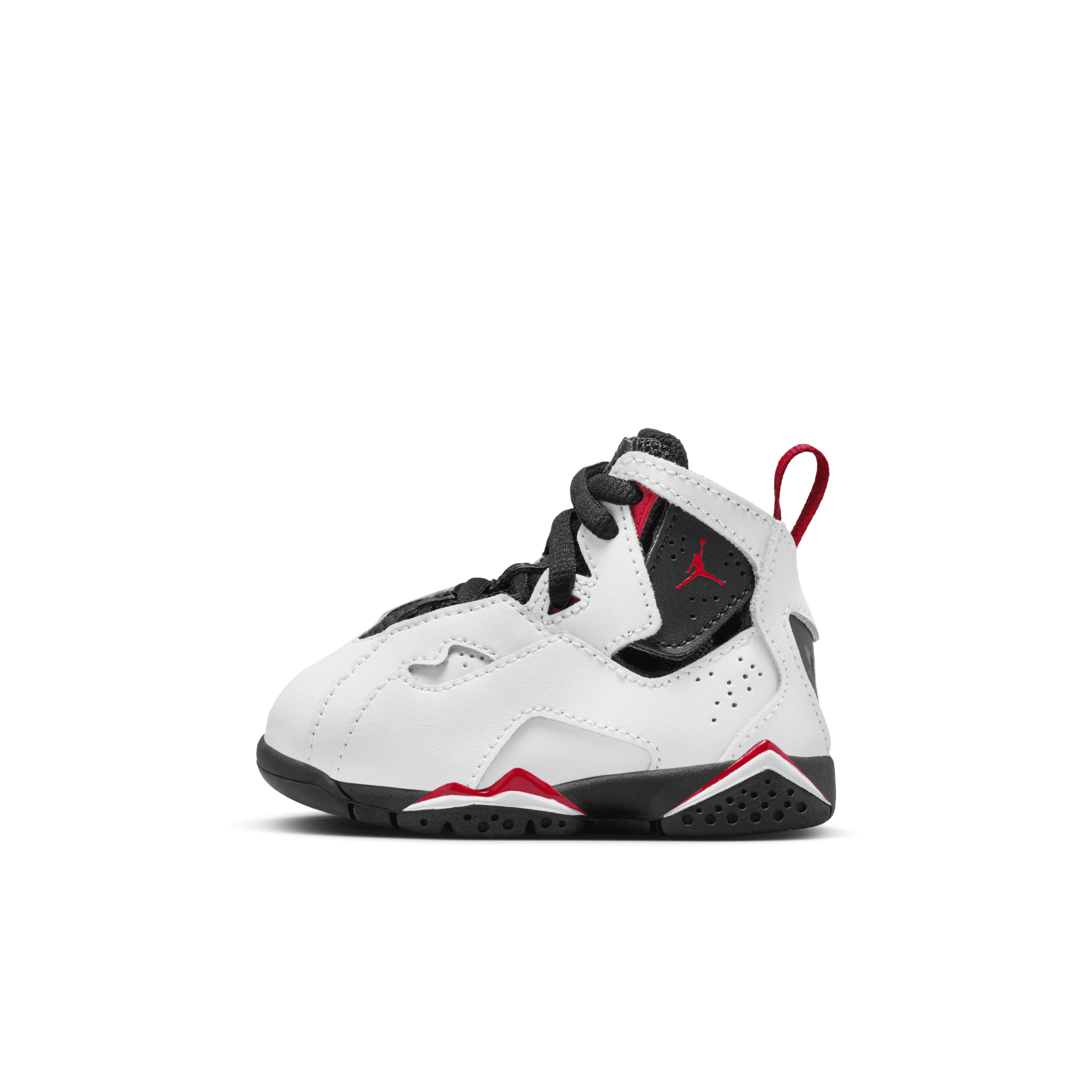 Jordan Boys True Flight - Boys' Toddler Basketball Shoes - White / Black / Varsity Red Size 4.0