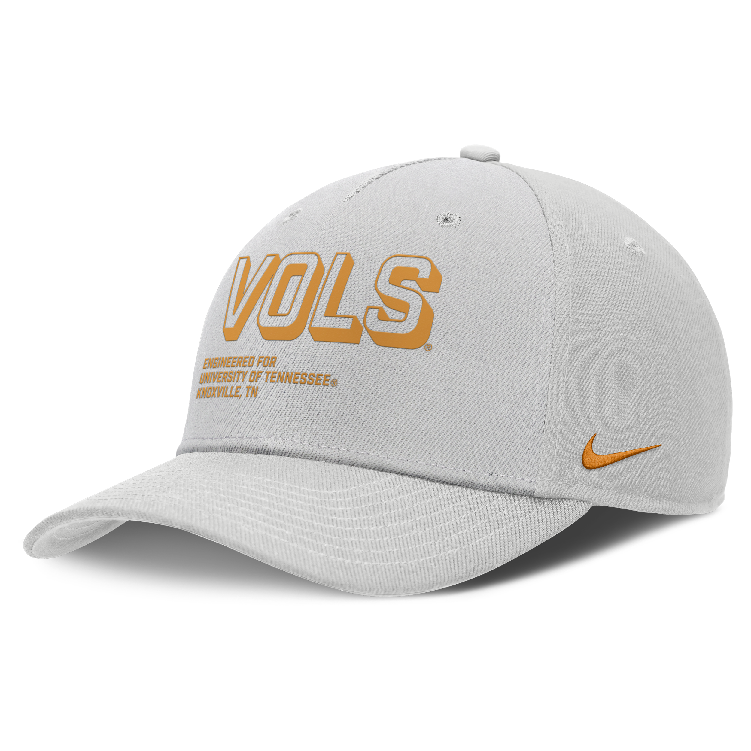 Nike Men's Gray Tennessee Volunteers 2025 Sideline Dust Pinched Rise Adjustable Hat In Gray