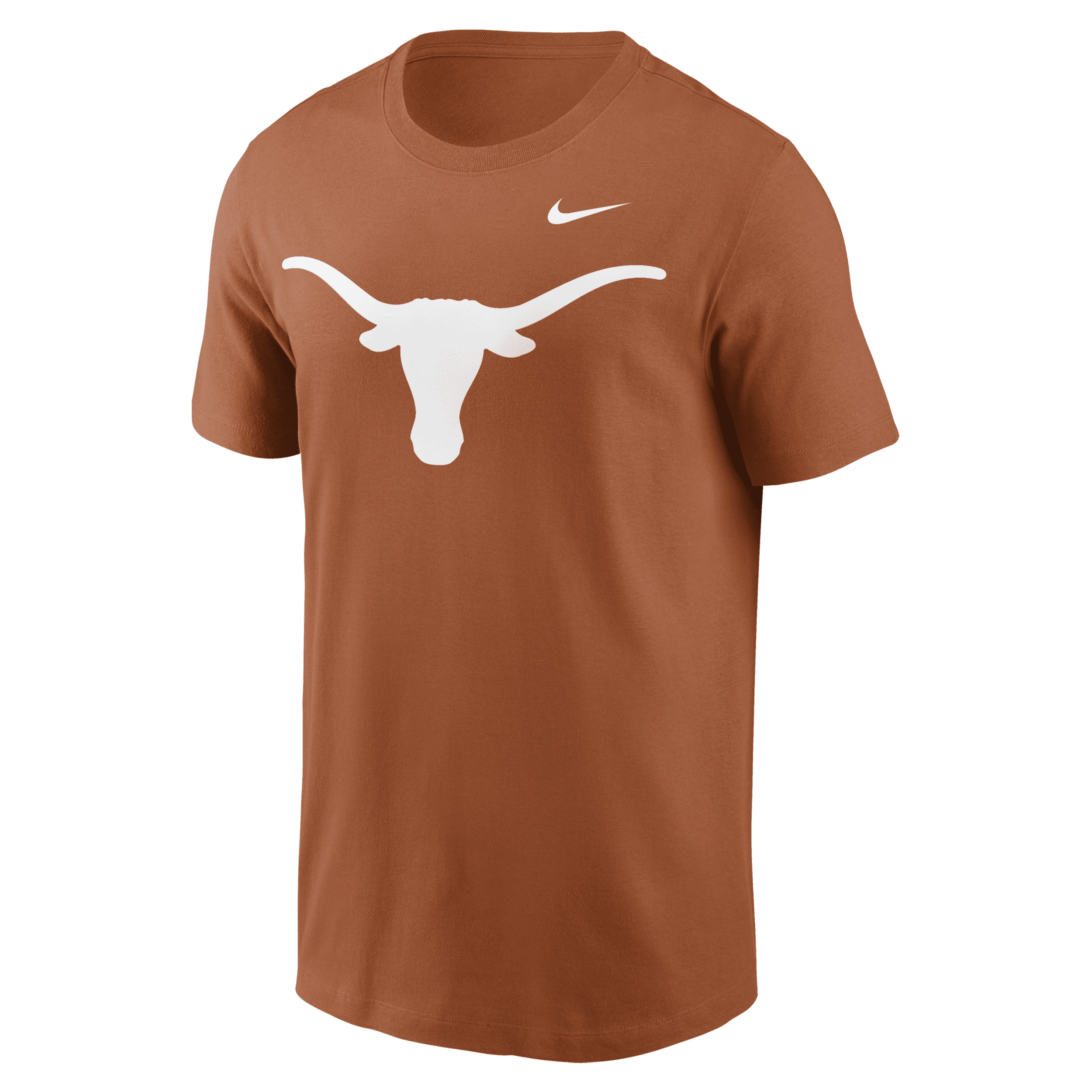 Nike Texas Longhorns Primetime Evergreen Logo  Men's College T-shirt In Orange
