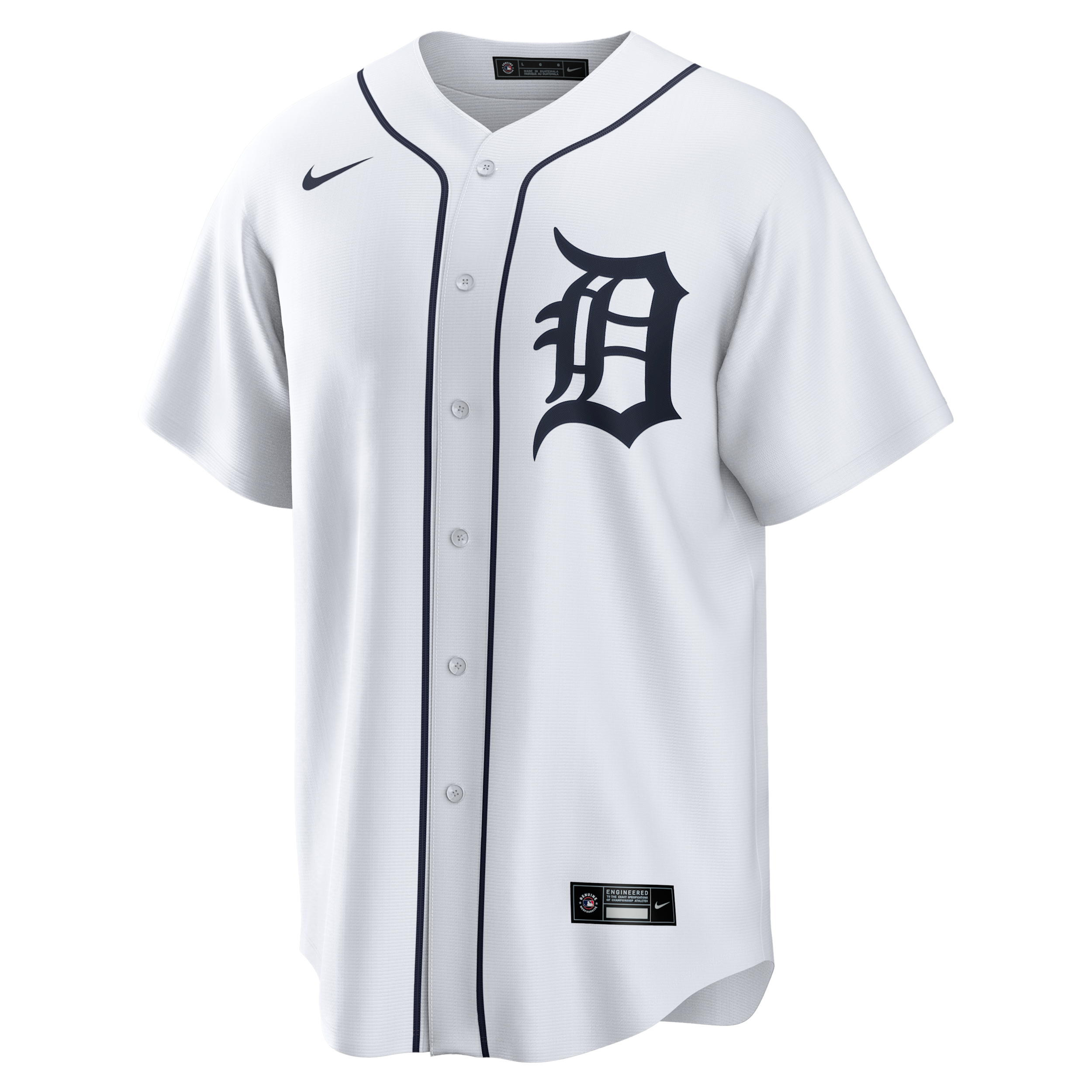 Javier Báez Detroit Tigers Nike Men's MLB Replica Jersey in White | T770DGW1DT7-005