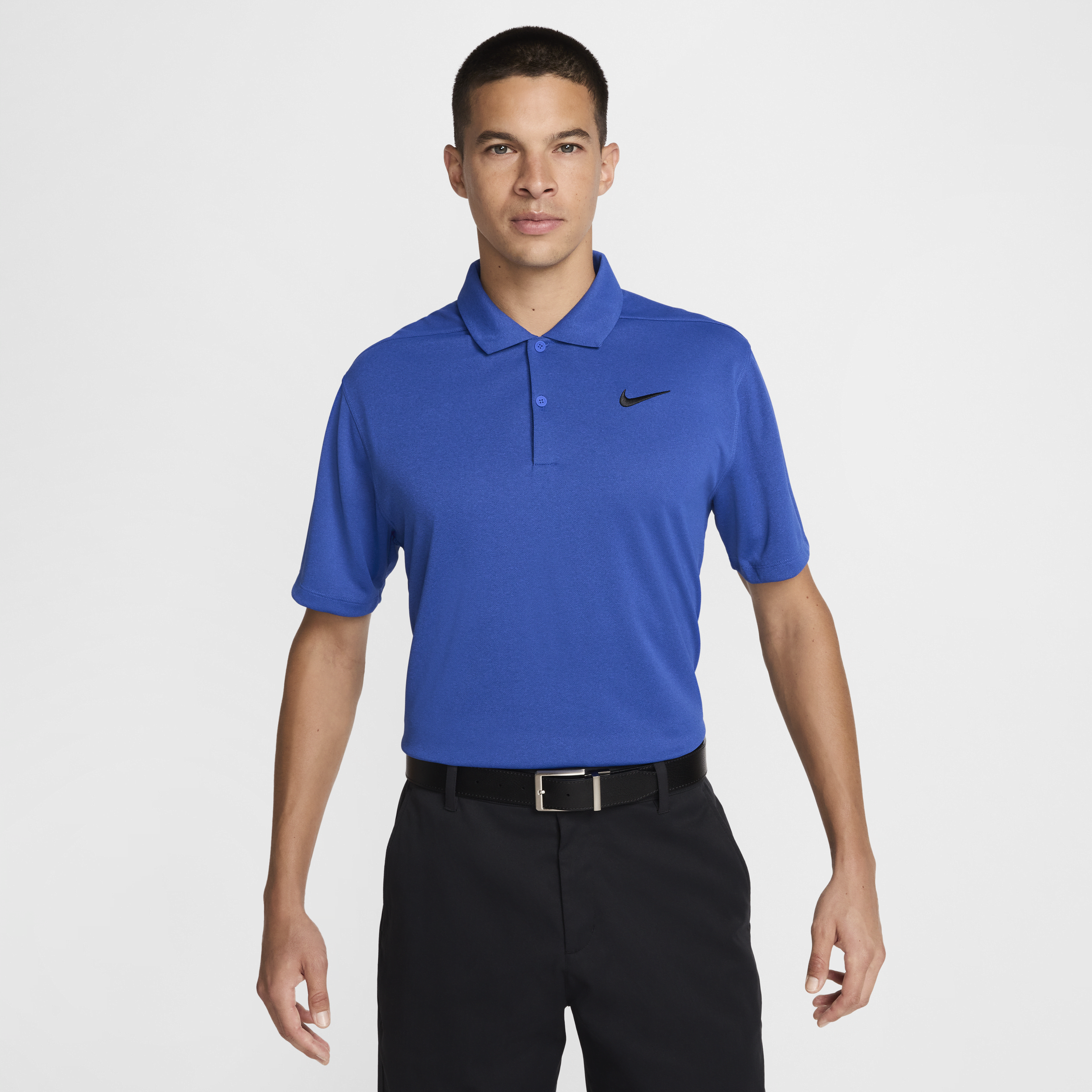 Nike Men's Victory+ Dri-fit Golf Polo In Blue