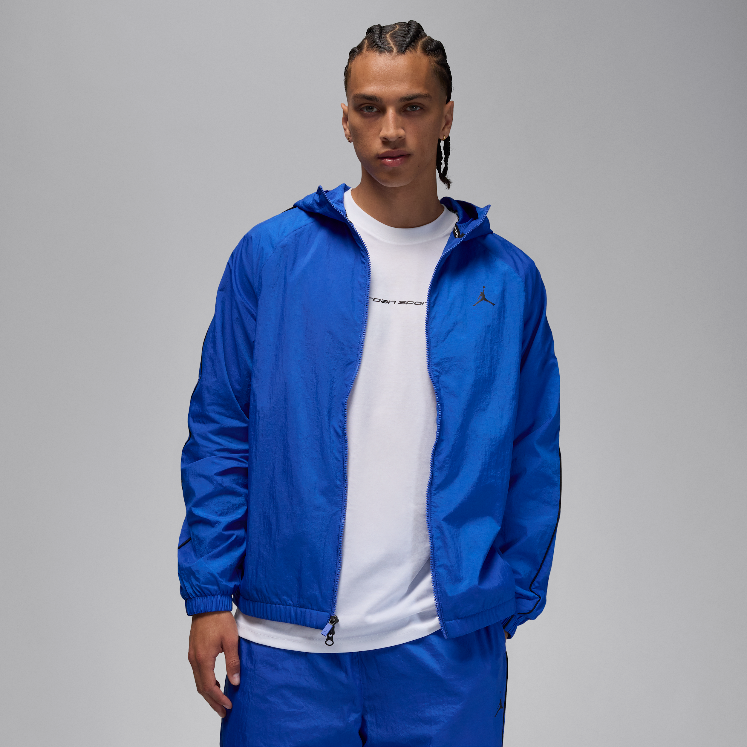 Jordan Men's  Sport Classic Hooded Jacket In Blue