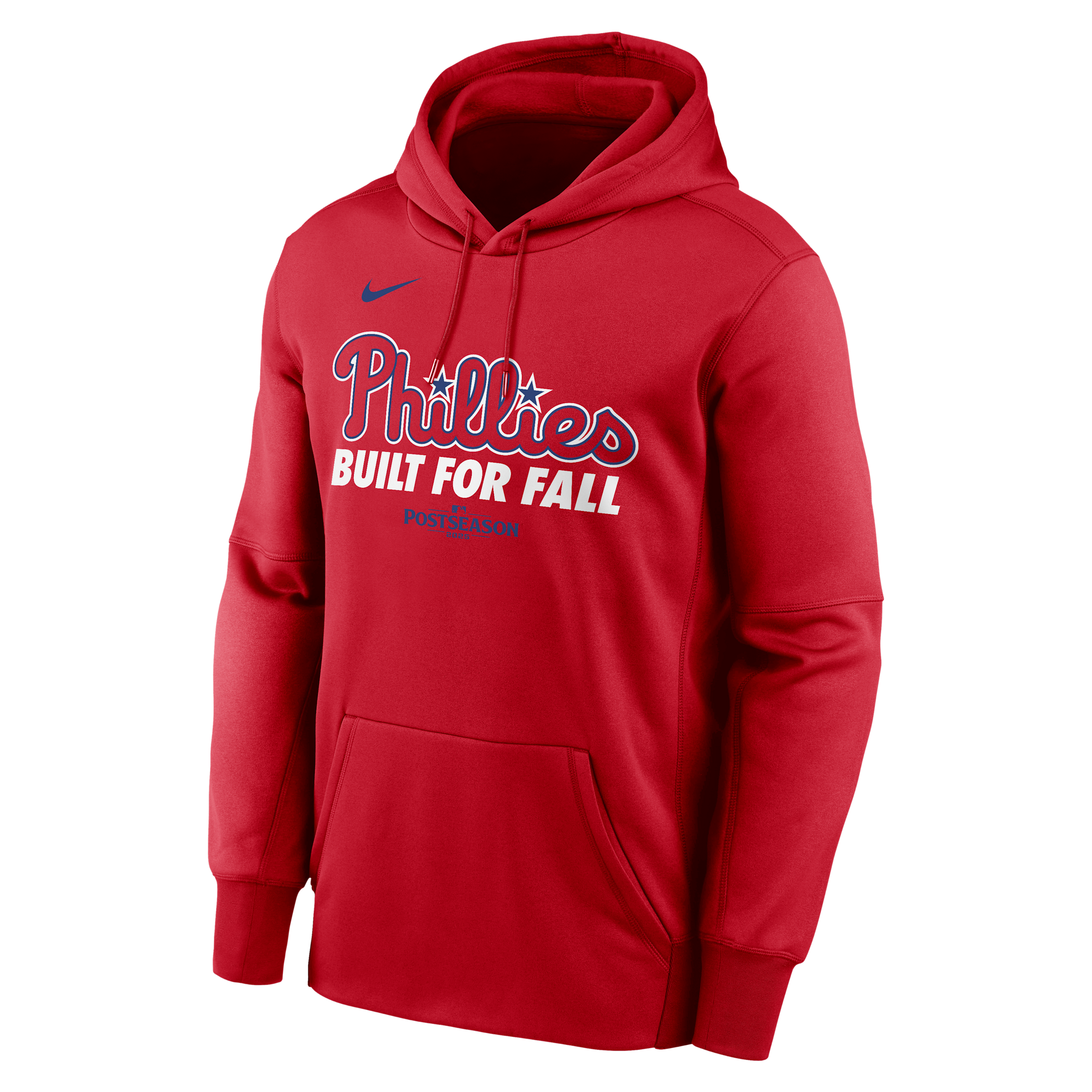 Nike Men's Philadelphia Phillies 2025 Postseason Authentic Collection Menâs  Therma Mlb Pullover Hoodie In Red