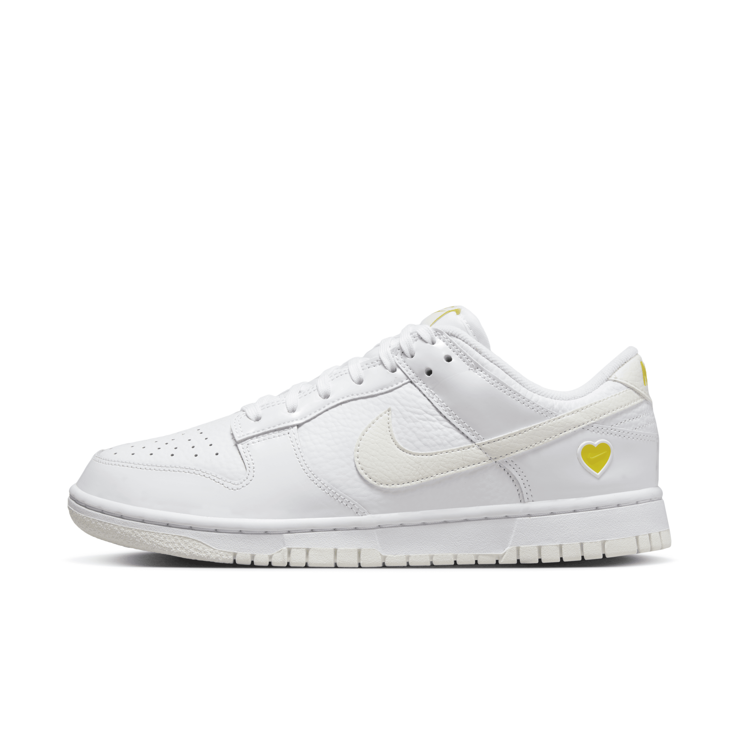 Nike Dunk Low Leather Low-top Trainers In White