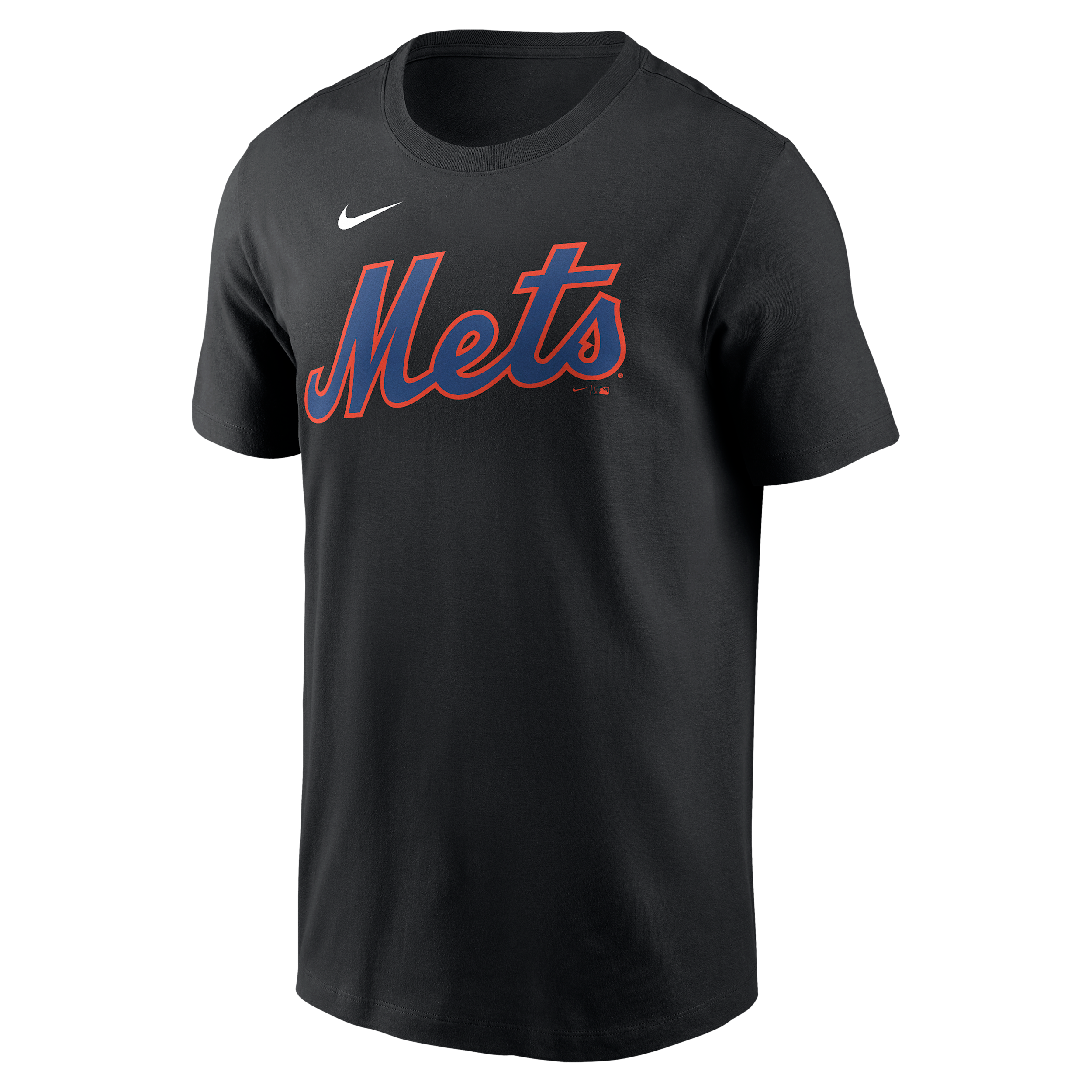 Nike Men's Francisco Lindor Black New York Mets Home Name Number T-Shirt - Black
