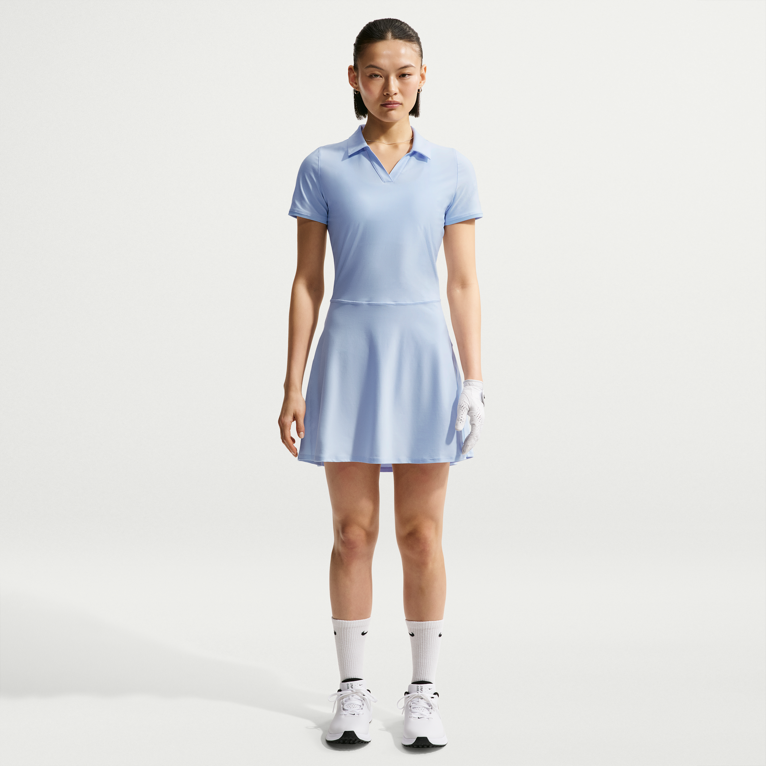 Nike Women's Victory Dri-FIT Golf Polo Dress in Blue | IB0220-407