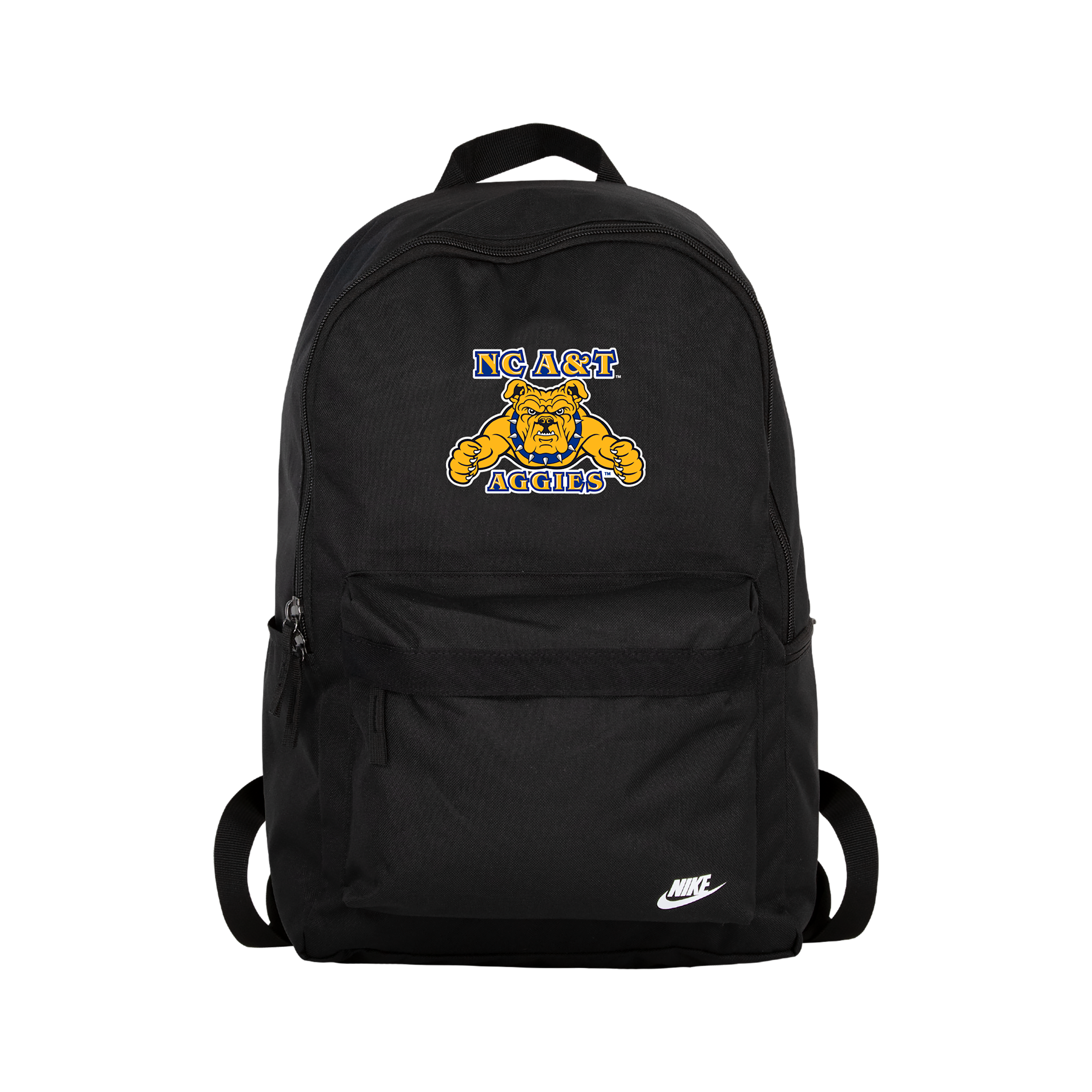 Nike North Carolina A&t Unisex College Heritage Backpack In Black