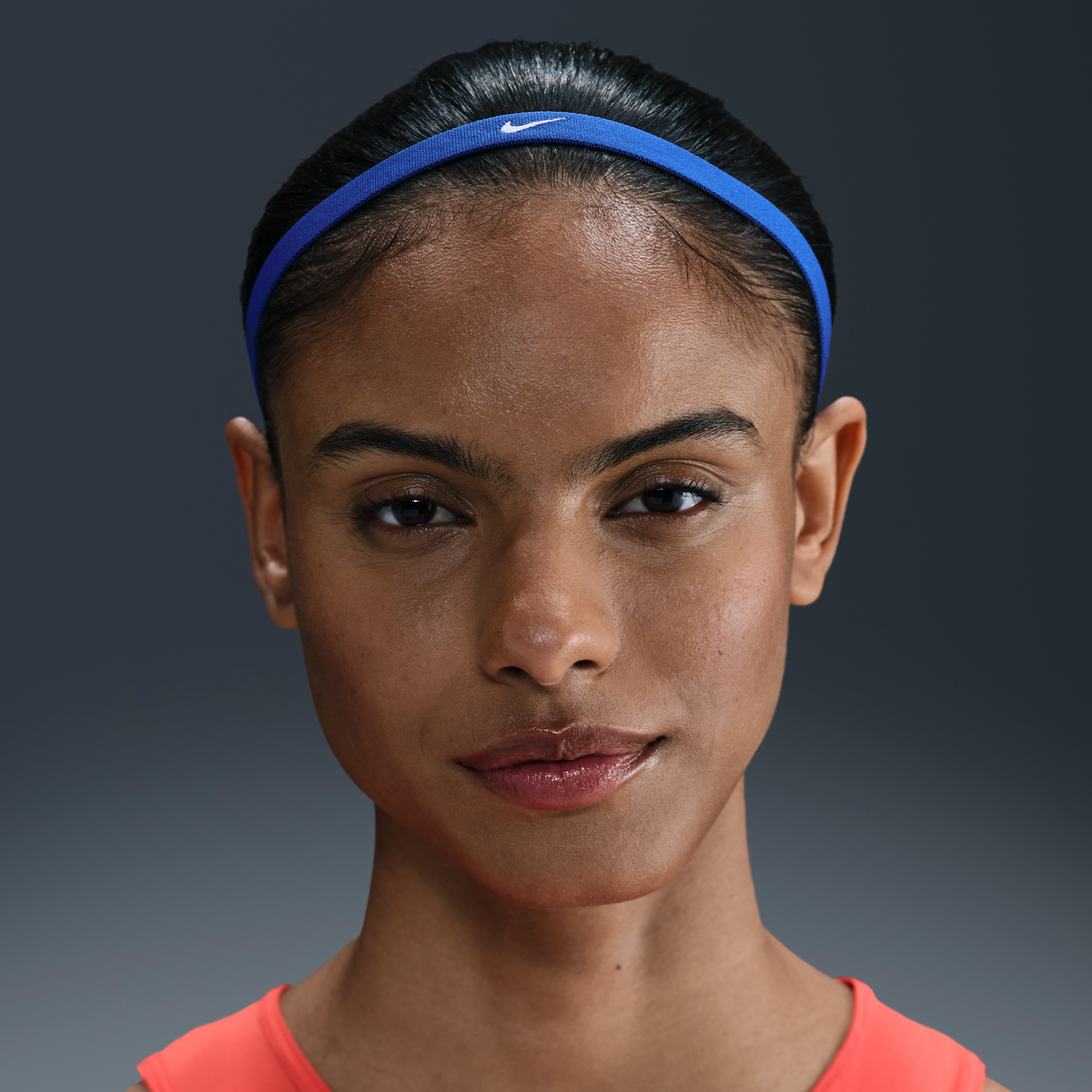 Nike Unisex Flex Headbands (6-Pack) in Blue | N1011927-475