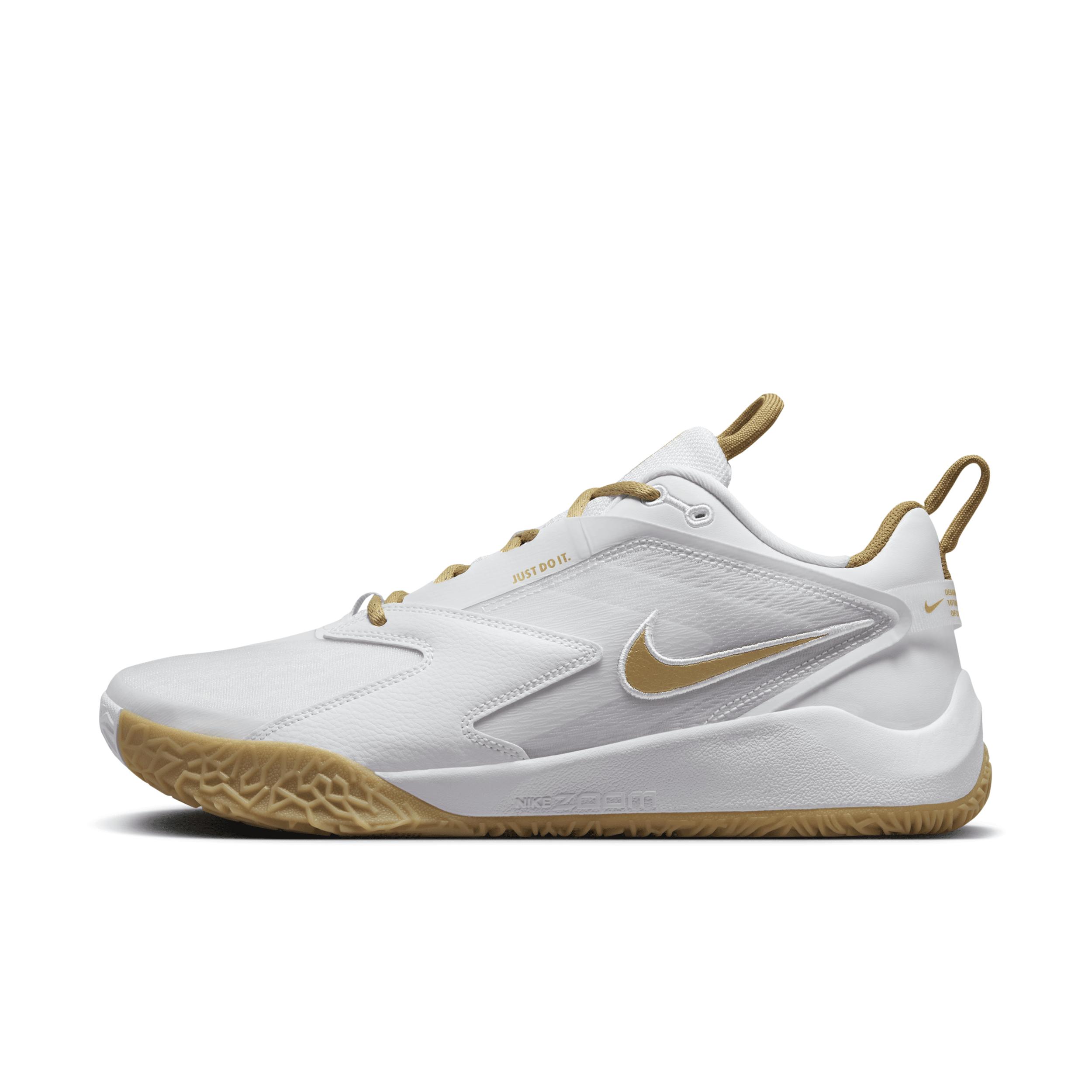 Shop Nike Unisex Hyperace 3 Volleyball Shoes In White