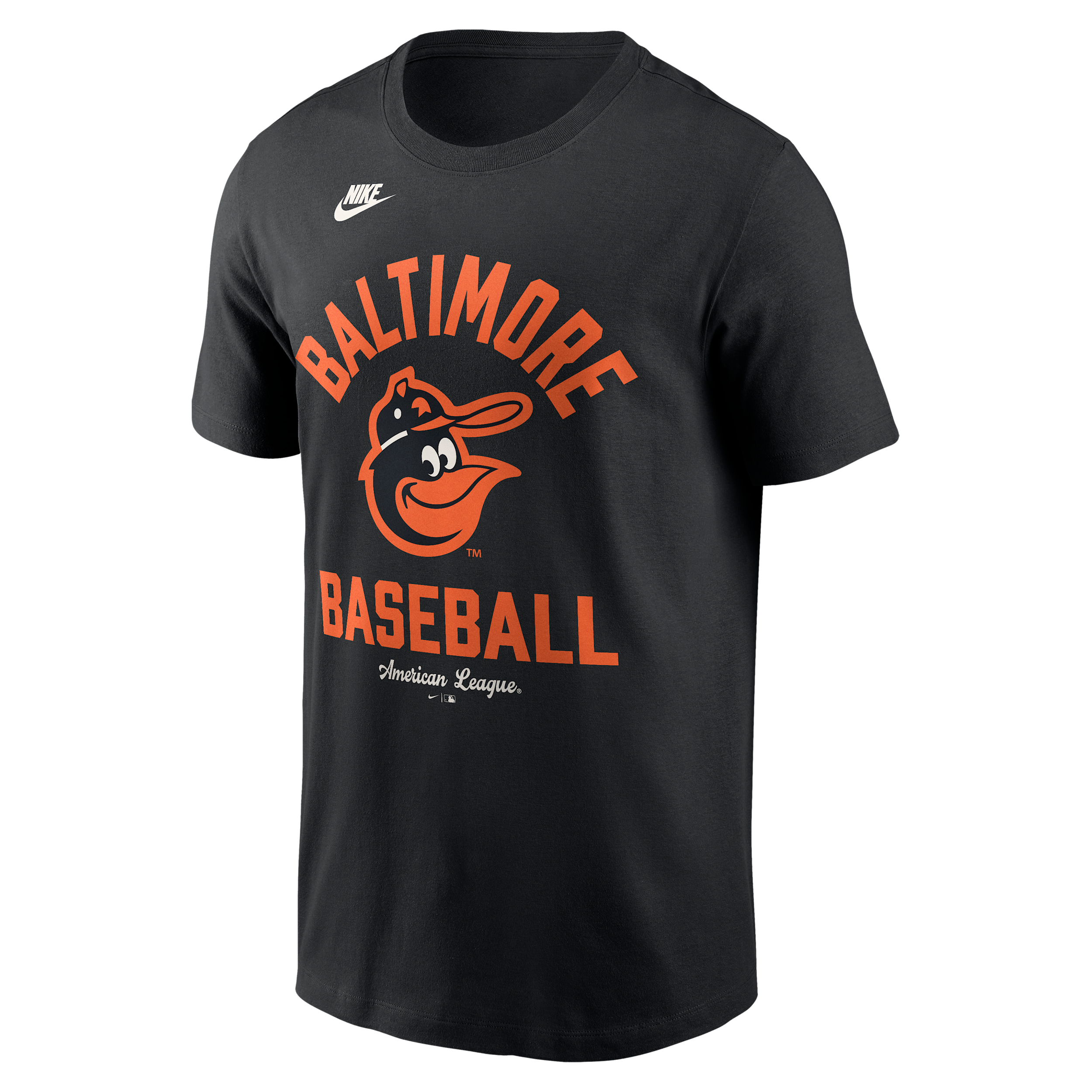 Baltimore Orioles Cooperstown Nike Men's MLB T-Shirt in Black | N19900ABBI-079