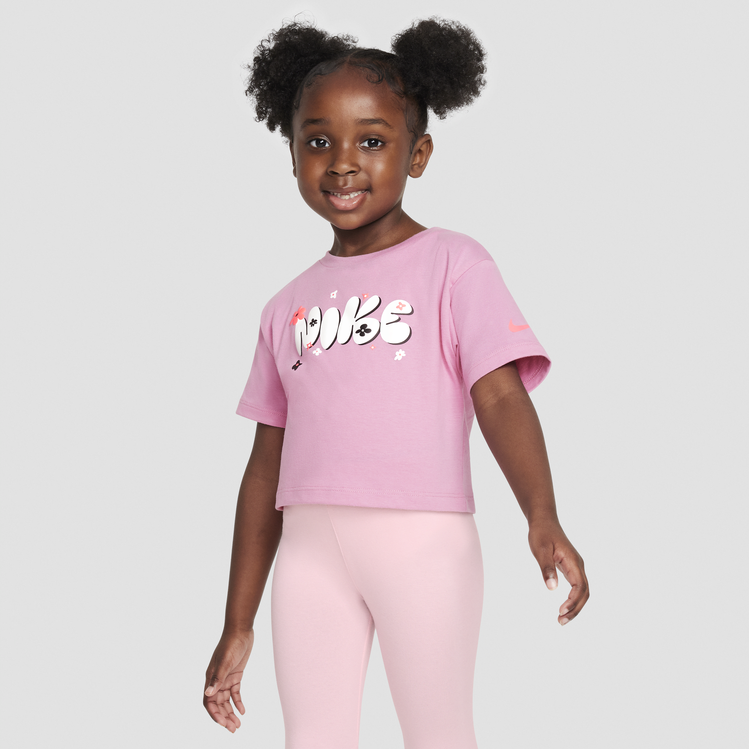 Nike Babies' Toddler Izzy Graphic T-shirt In Pink