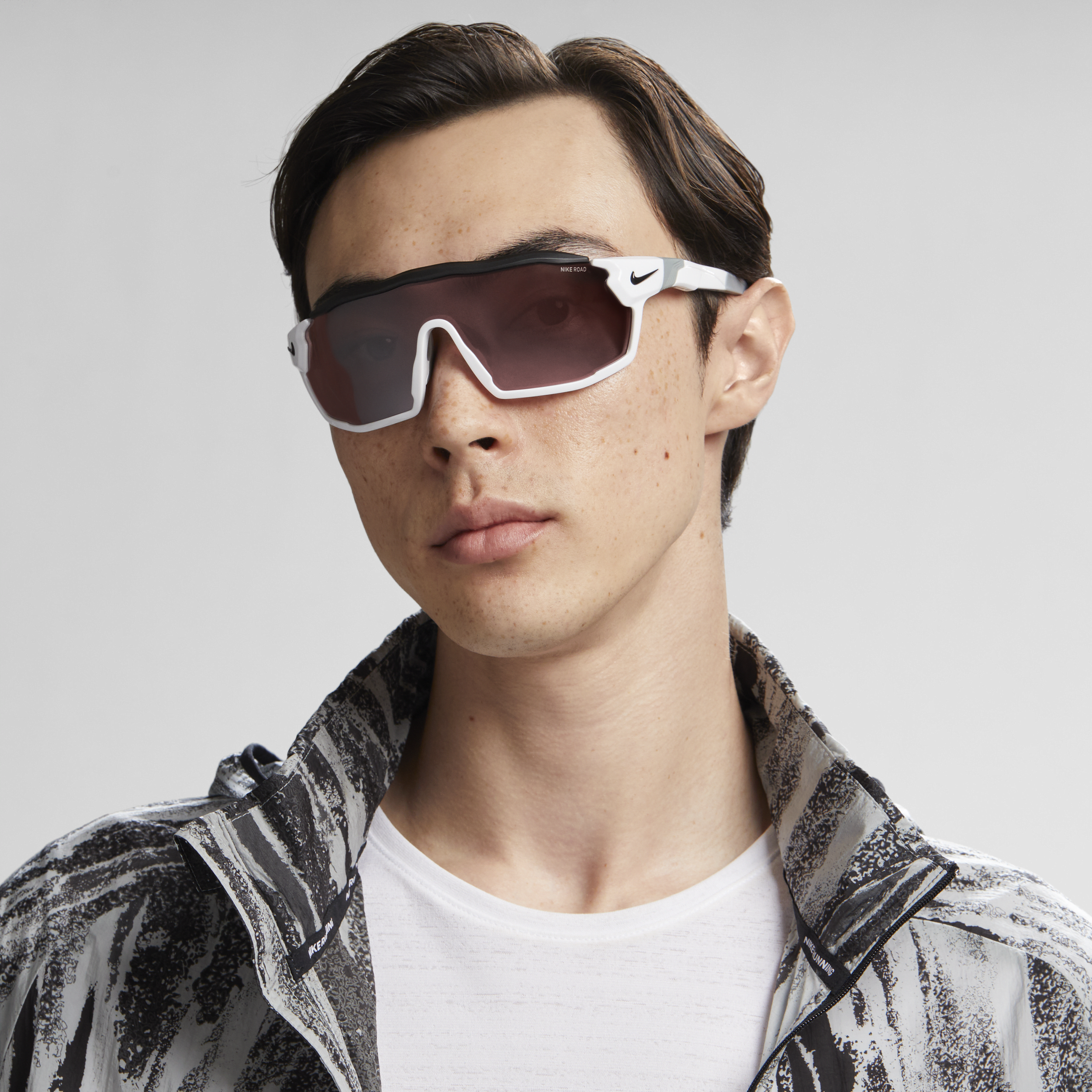 Nike Unisex Show X Rush Road Tint Sunglasses In White