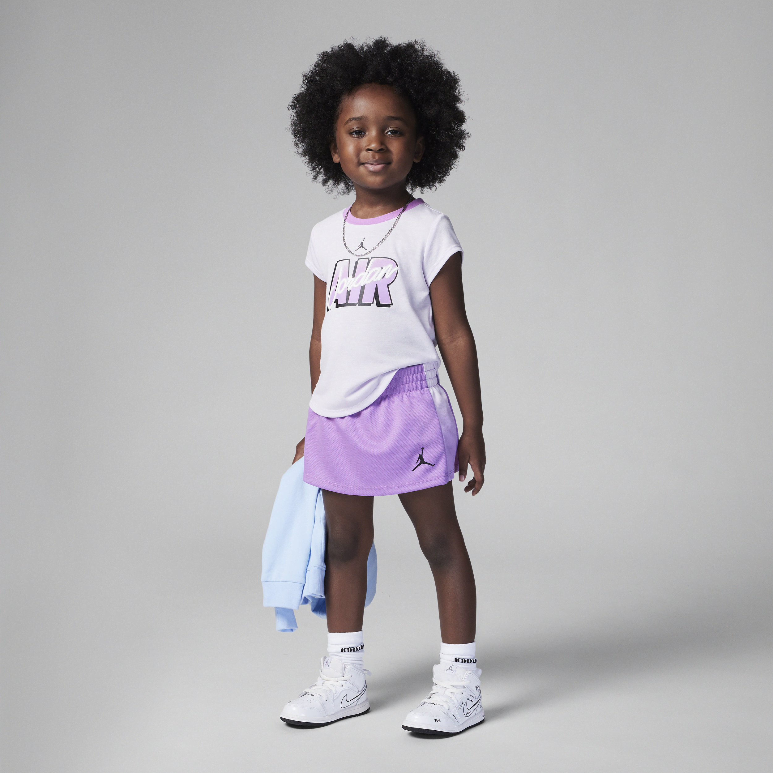 Jordan Babies' Air-ress Skort Set Toddler Set In Purple ModeSens