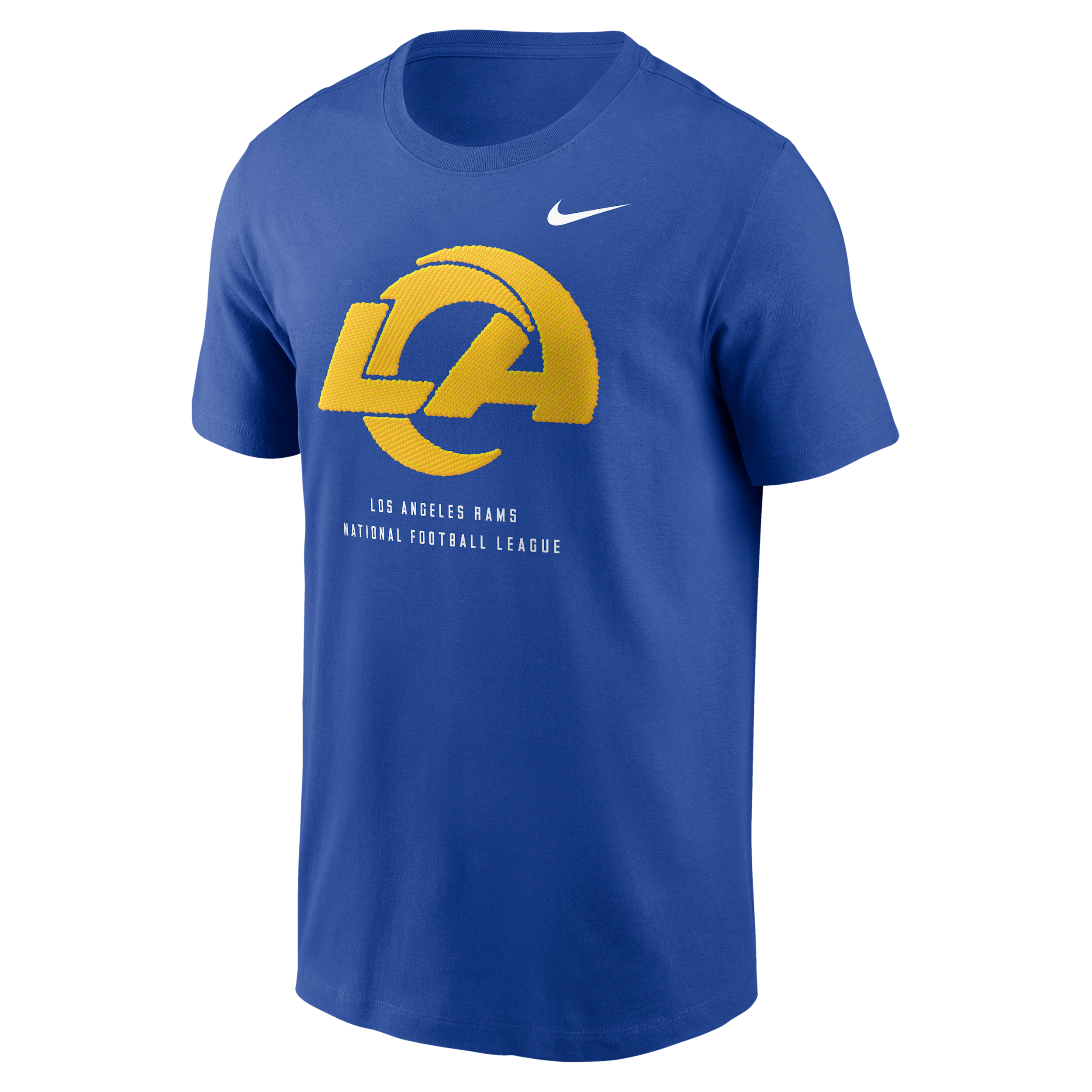 Los Angeles Rams Essential Nike Men's NFL T-Shirt in Blue | N1994EV9X-MDV