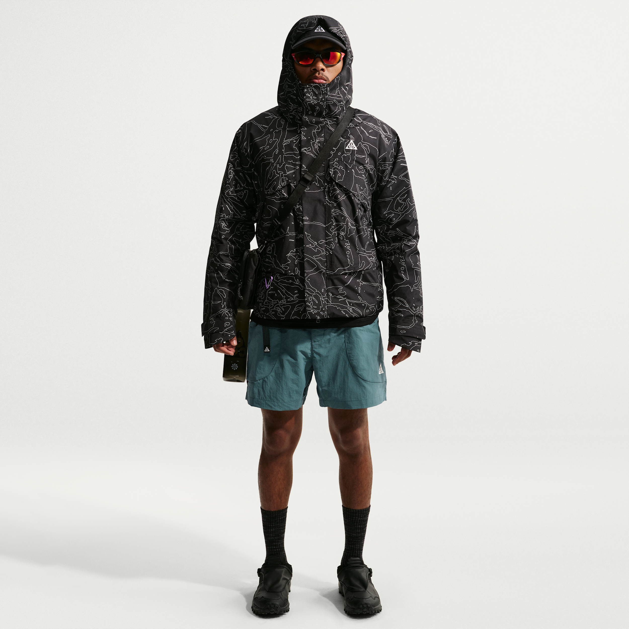 Men's Nike ACG Dolomiti Shorts in Grey | IF0893-382