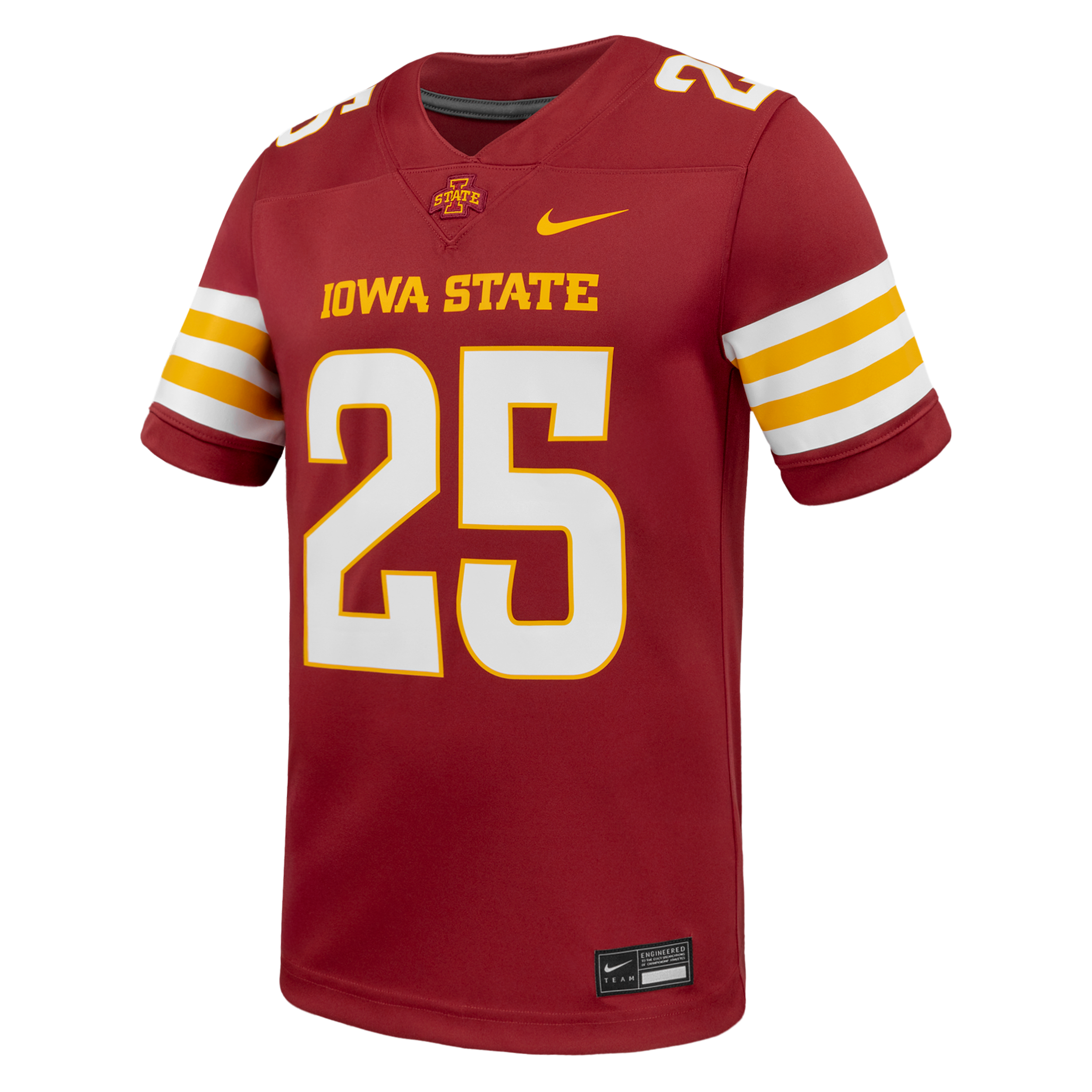 Nike Men's 24 Cardinal Iowa State Cyclones Untouchable Replica Game Jersey - Cardinal