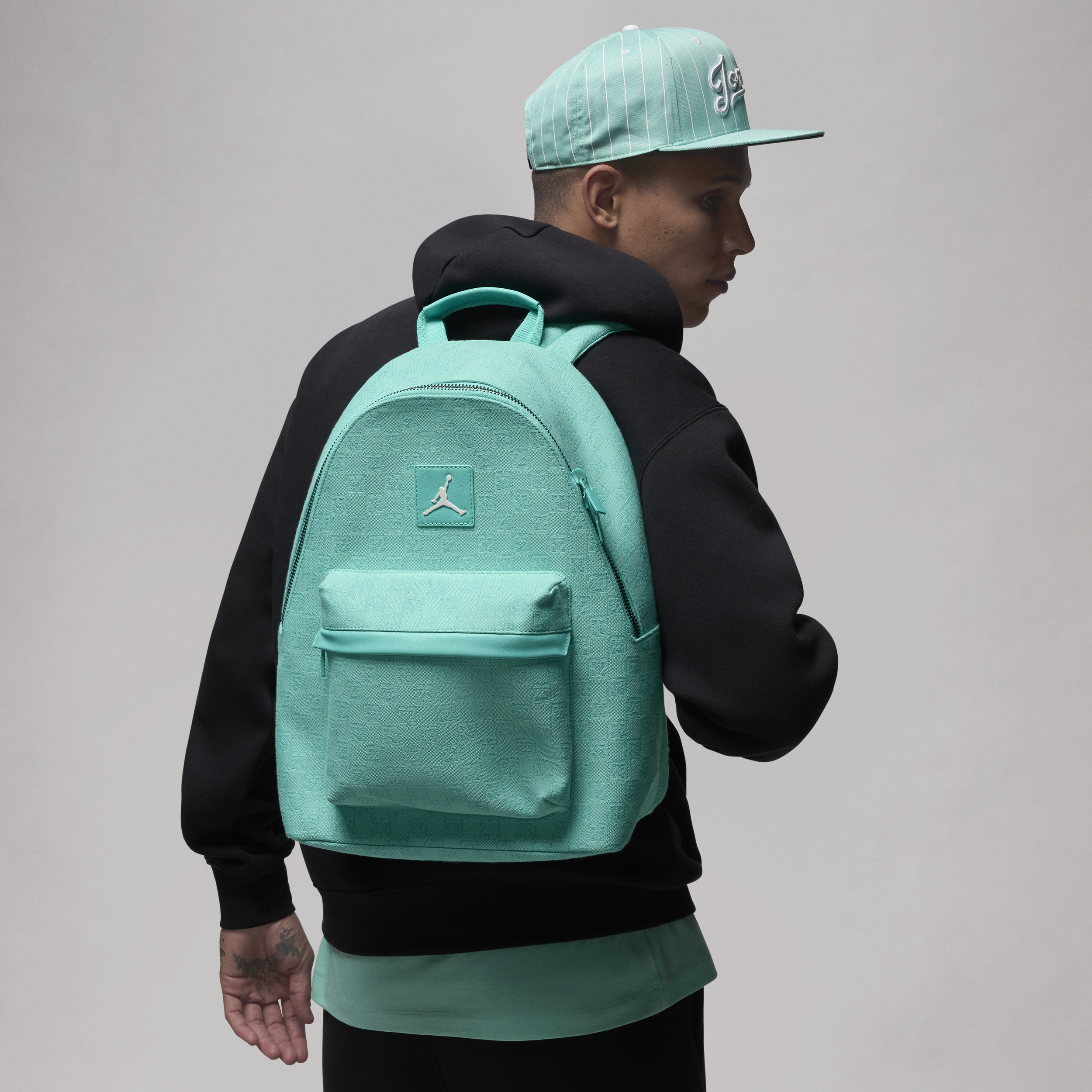 Shop Jordan Monogram Backpack (25l) In Green
