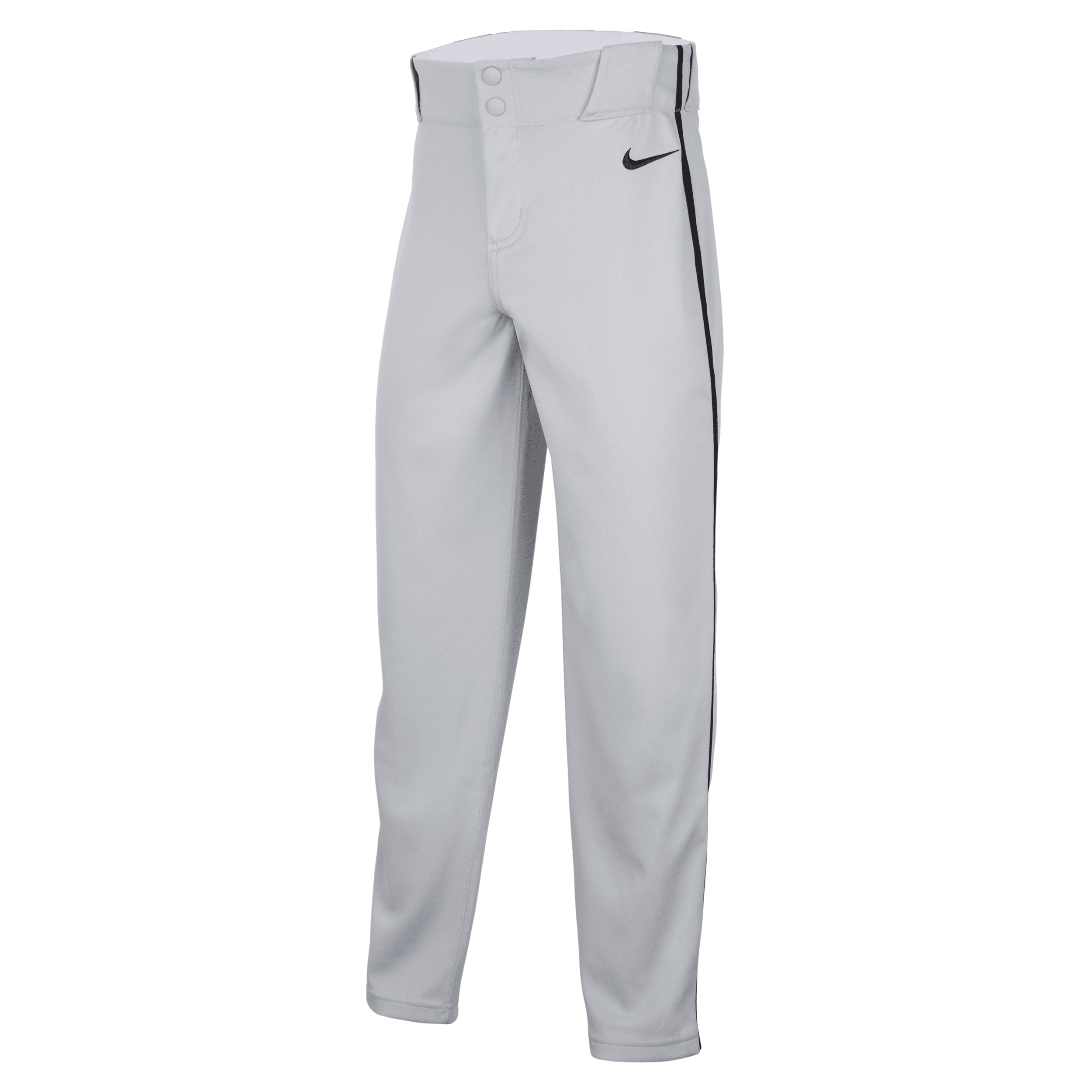 Nike Vapor Select 2 Big Kids' Piped Baseball Pants In Grey