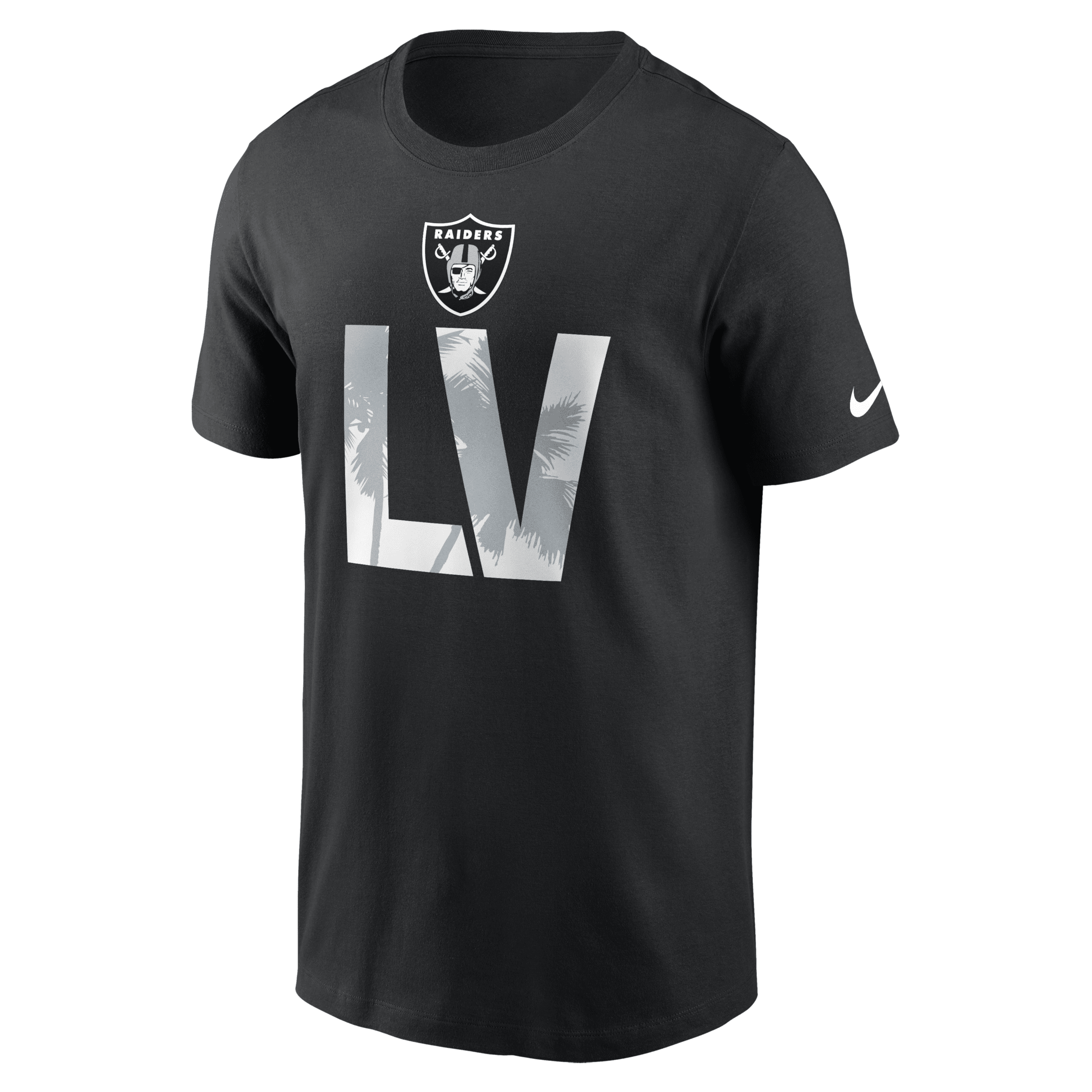 Nike Black Las Vegas Raiders Local Essential T-shirt In Black
