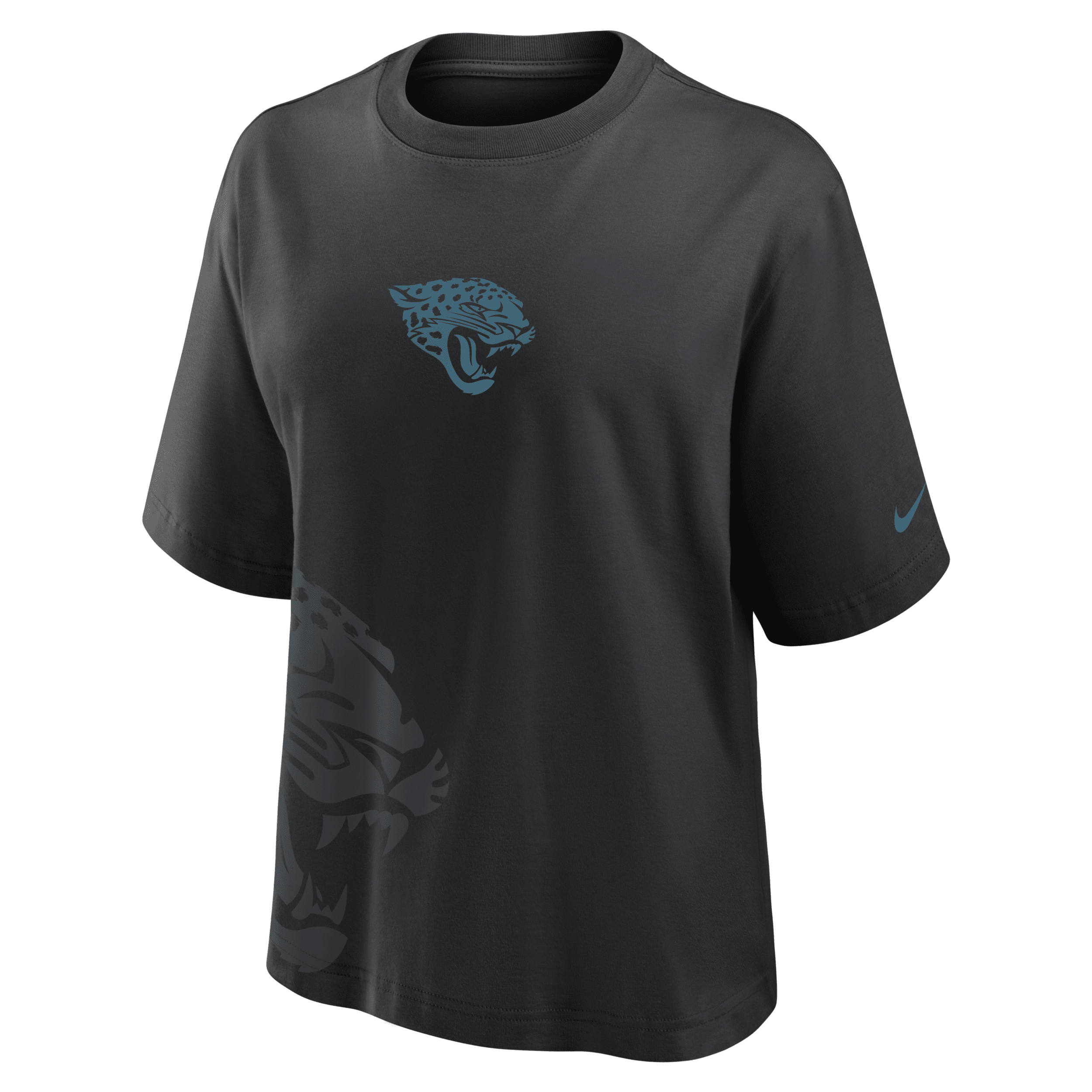 Nike Jacksonville Jaguars Boxy  Women's Nfl T-shirt In Black