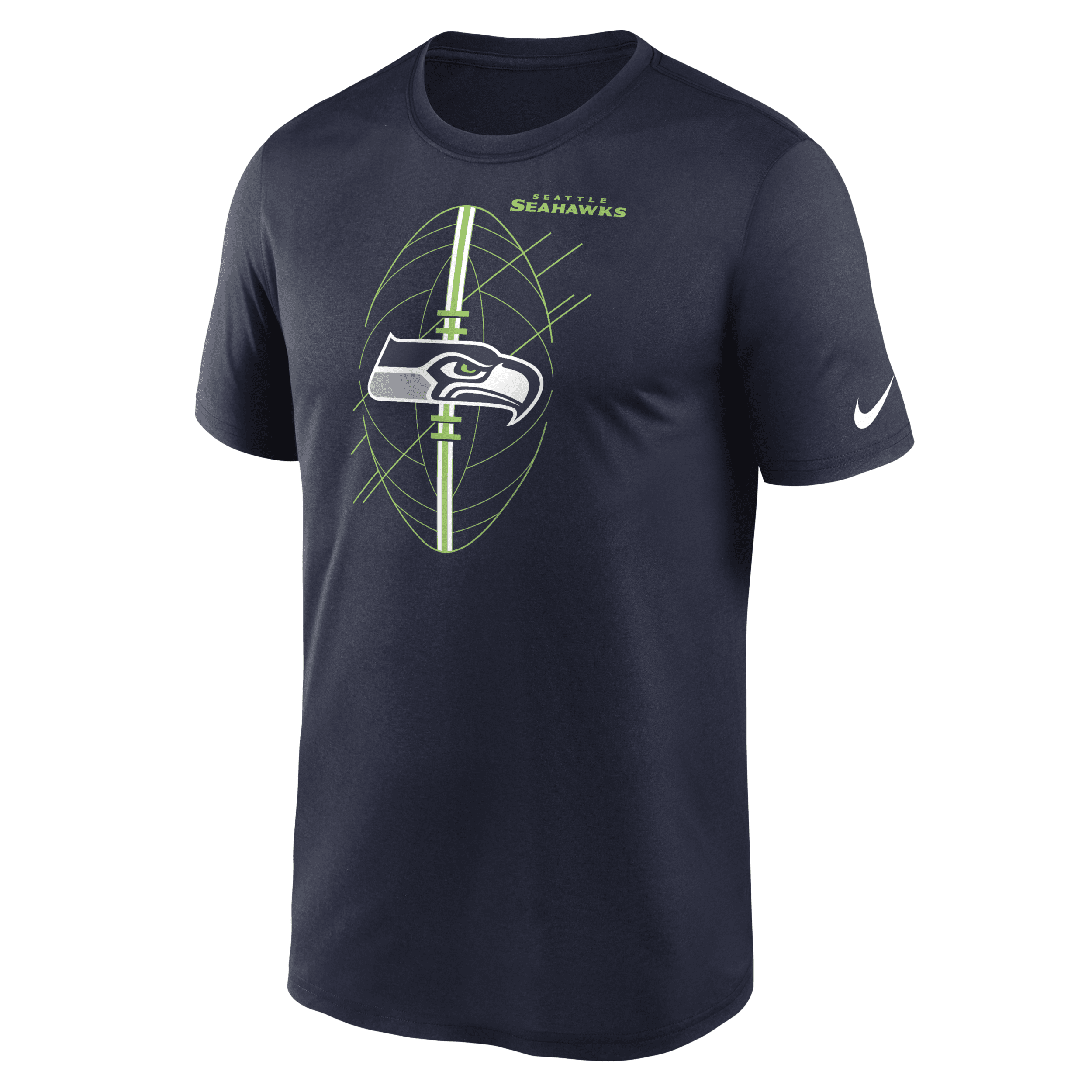 Nike Men's Dri-fit Icon Legend (nfl Seattle Seahawks) T-shirt In Blue