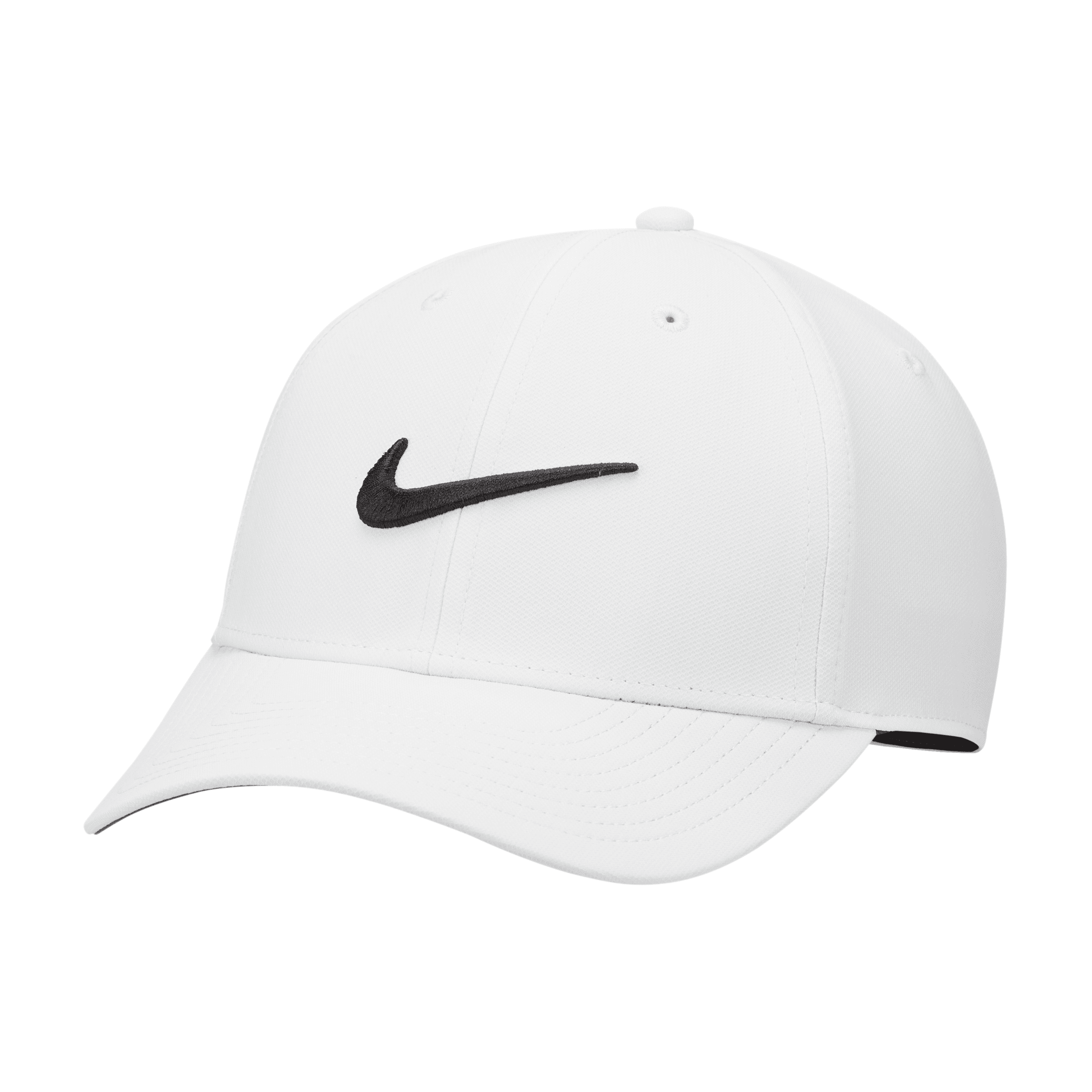 Nike Unisex Dri-FIT Club Structured Swoosh Cap in Grey | FB5625-025