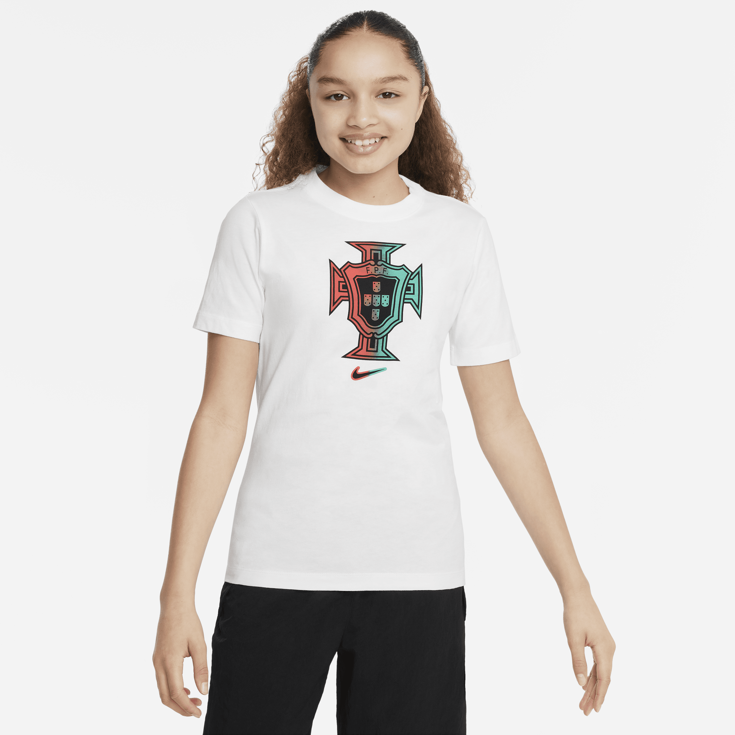 Nike Portugal Big Kids'  Soccer T-shirt In White