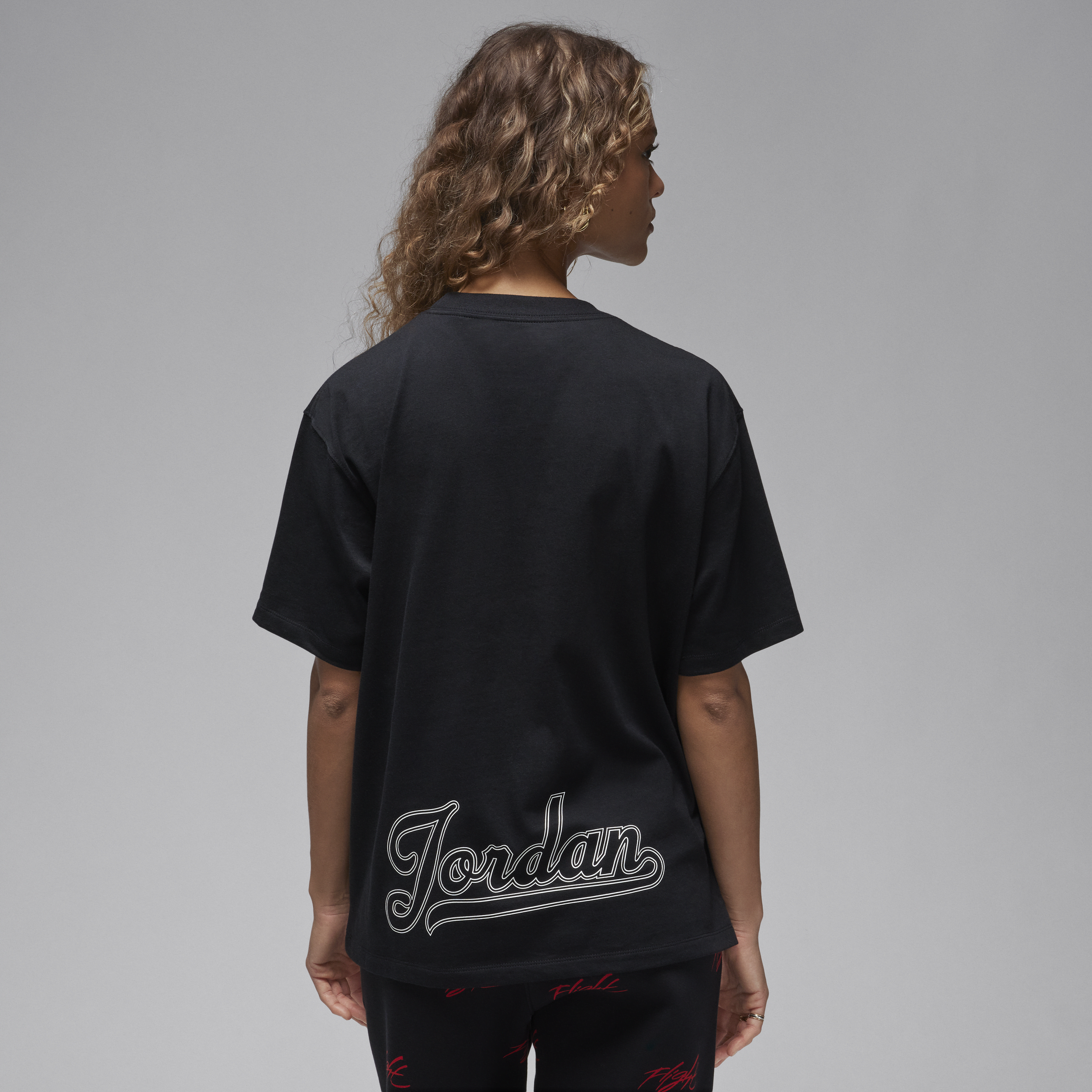 Shop Jordan Women's  T-shirt In Black